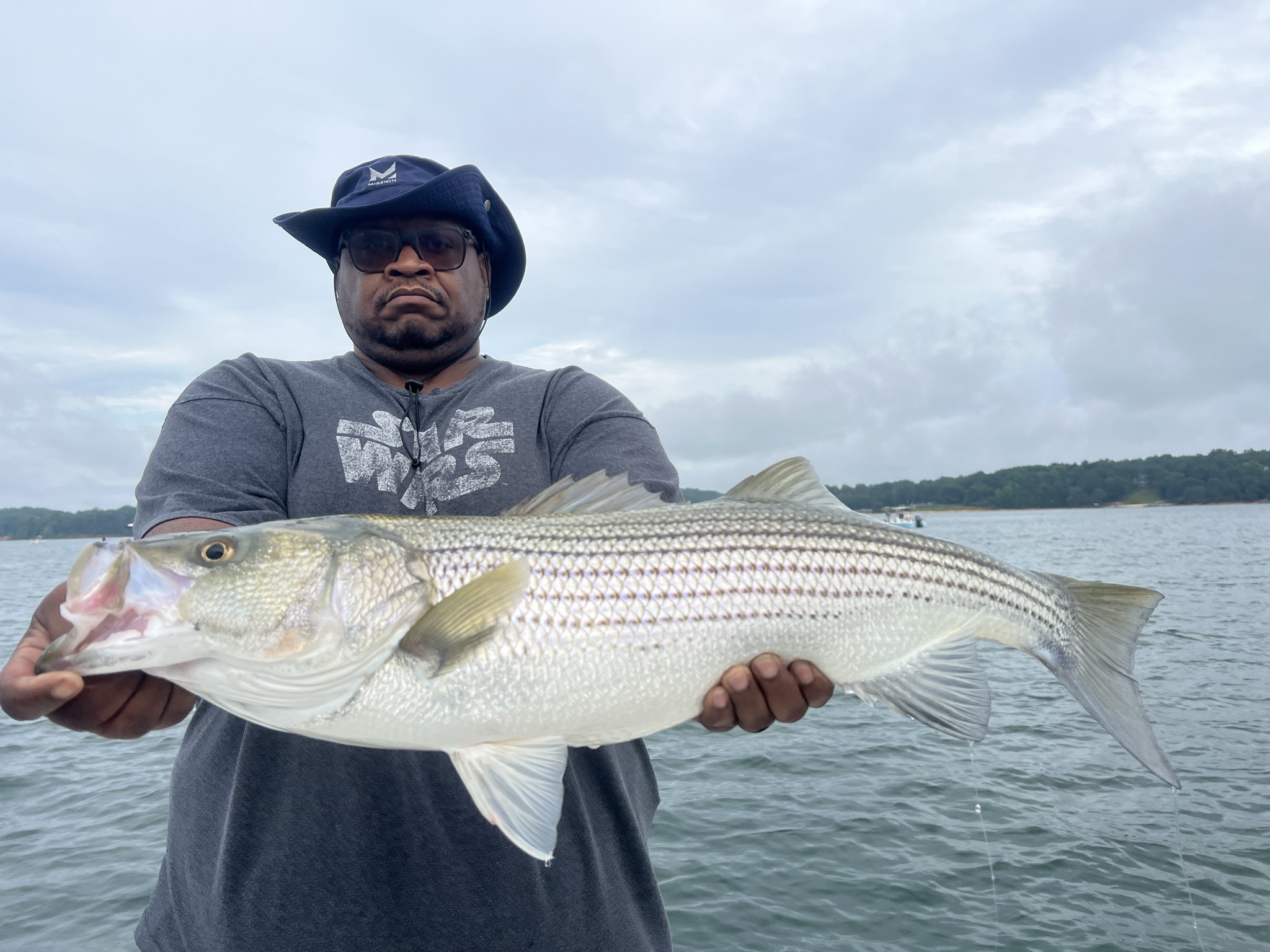 Trophy Stripers Dominate Lake Lanier July