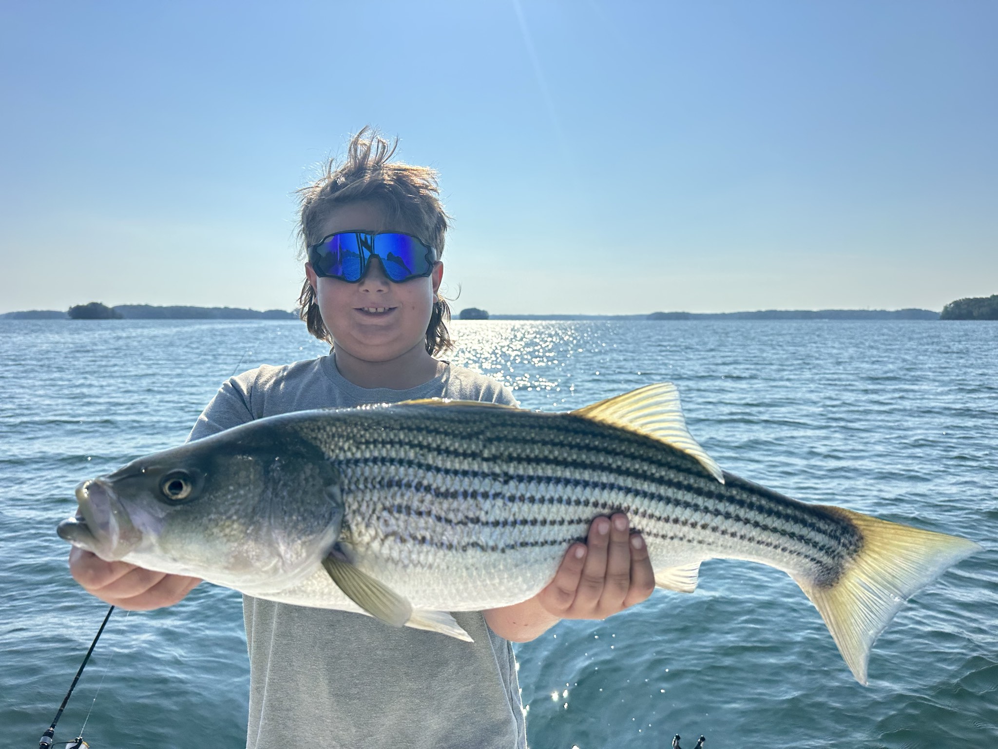 Trophy Stripers Heat Up Lake Lanier