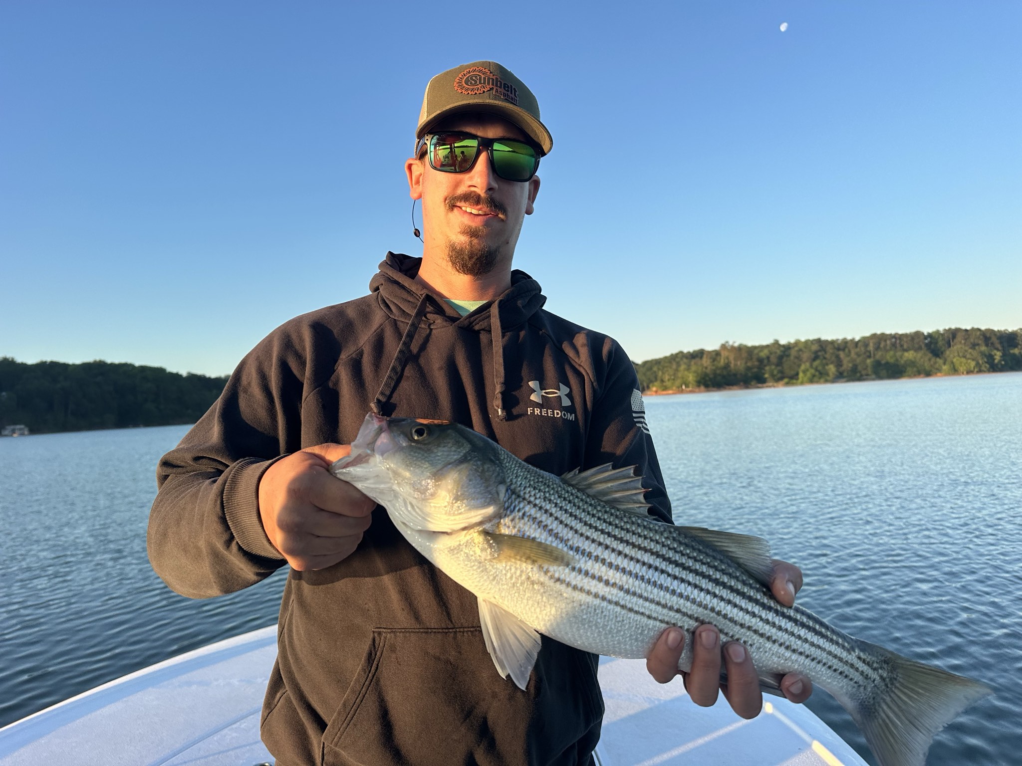 Twenty Fish Day: Striped Bass & Spotted Bass