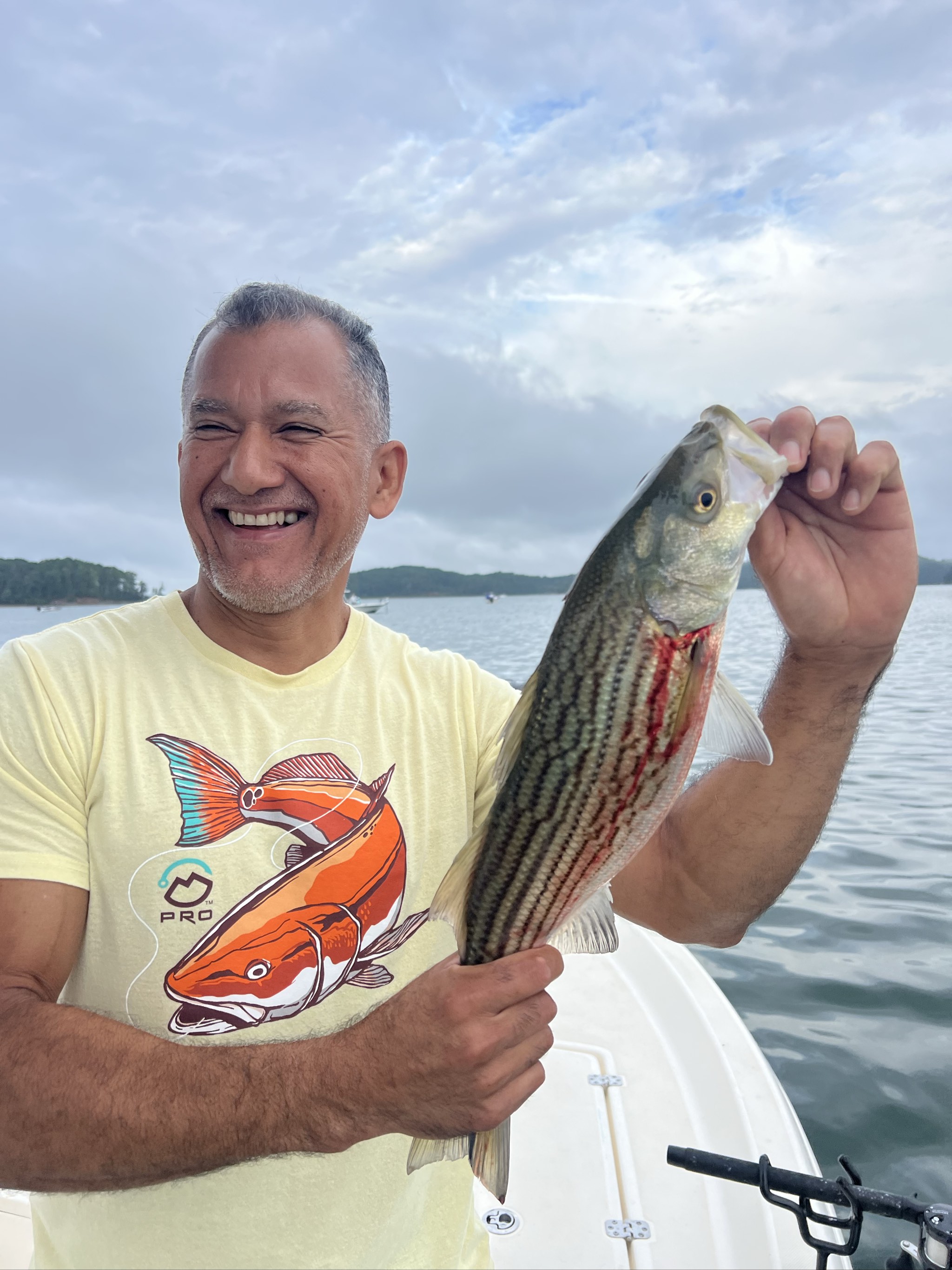 Trophy Stripers Dominate Lake Lanier July