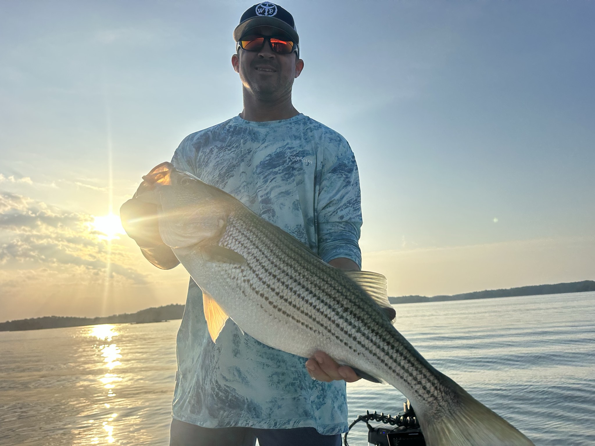 Trophy Stripers Heat Up Lake Lanier