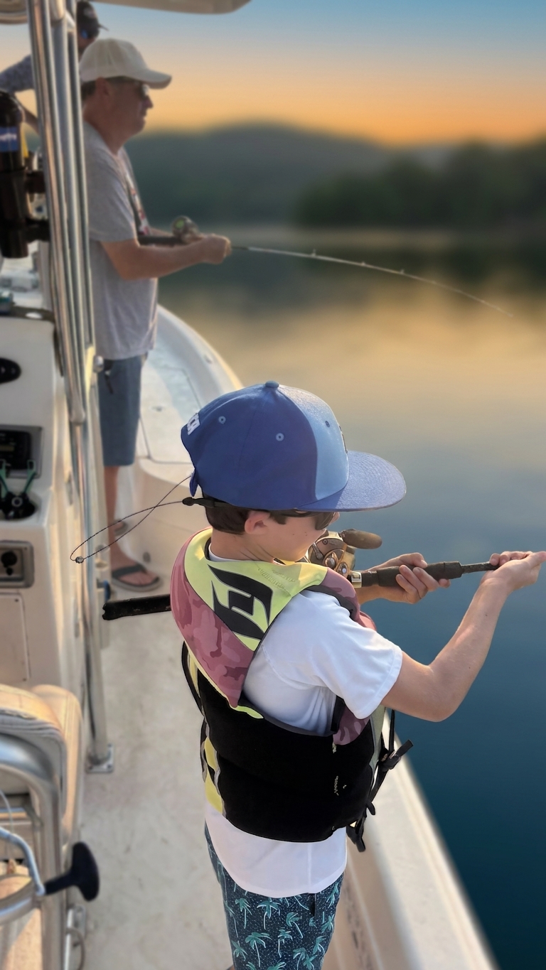 Striped Bass Spotted Bass Lake Lanier July