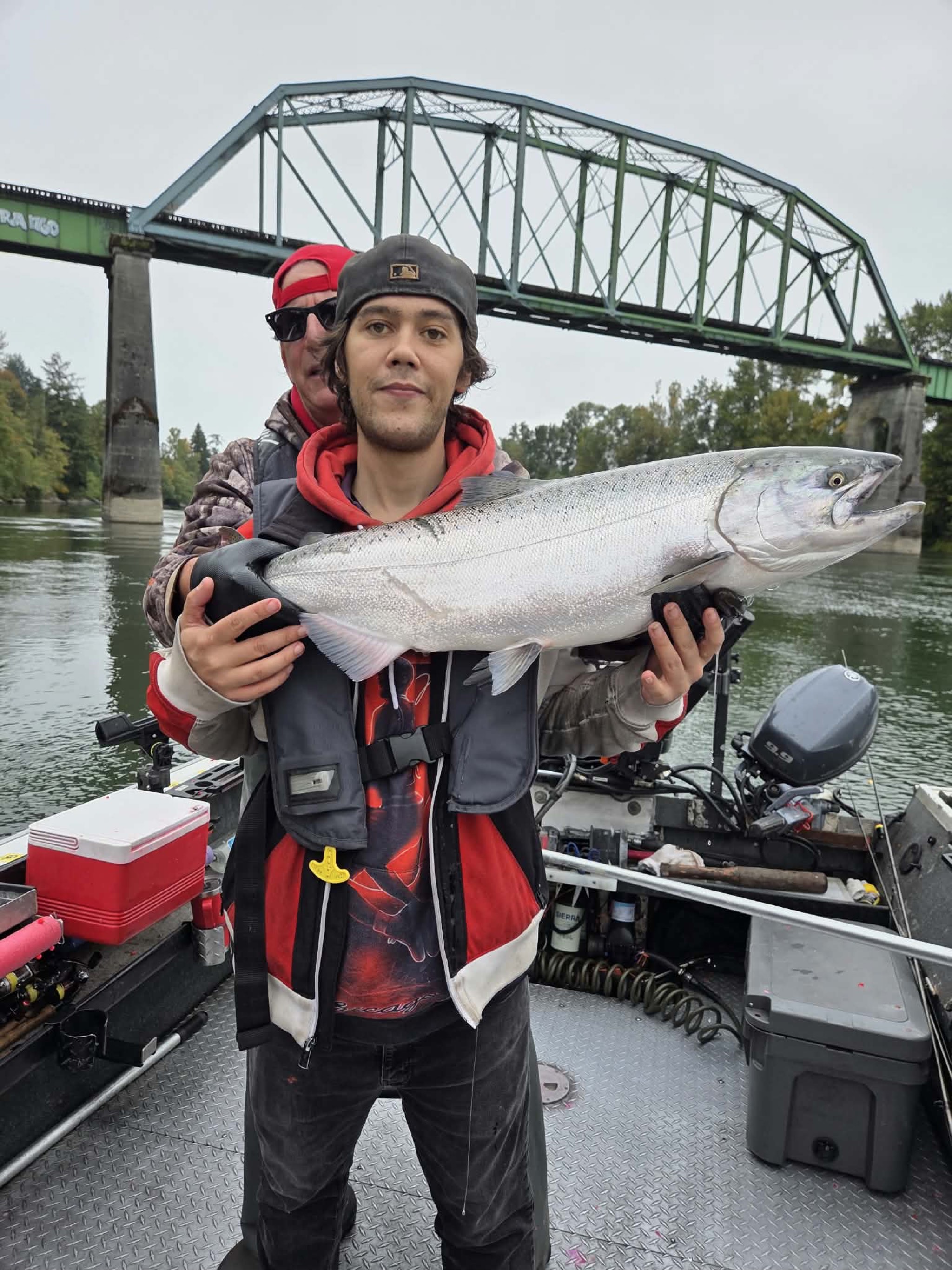 Columbia River Chinook salmon — October 2026