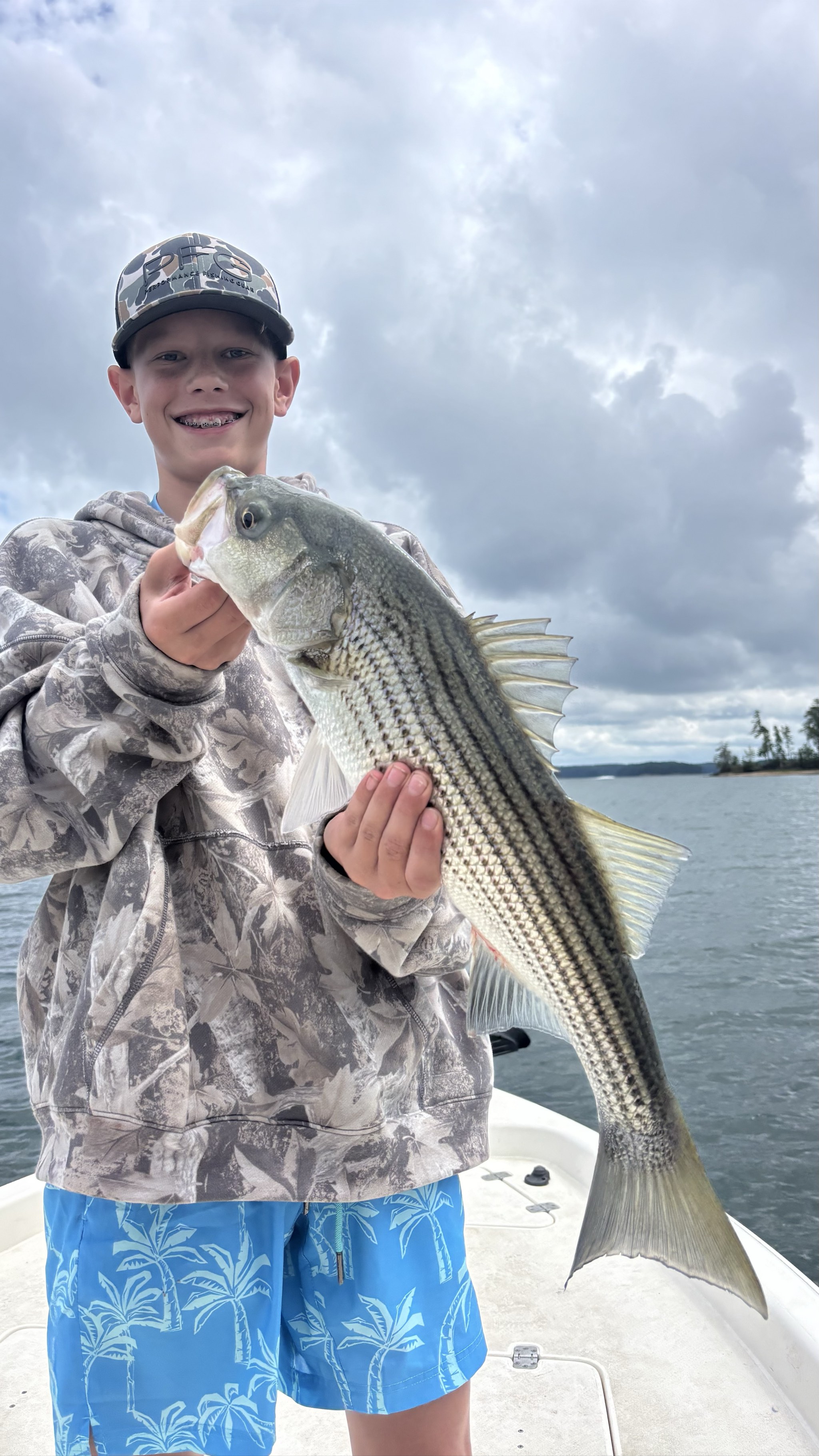Trophy Gar and Stripers Light Up Lake Lanier