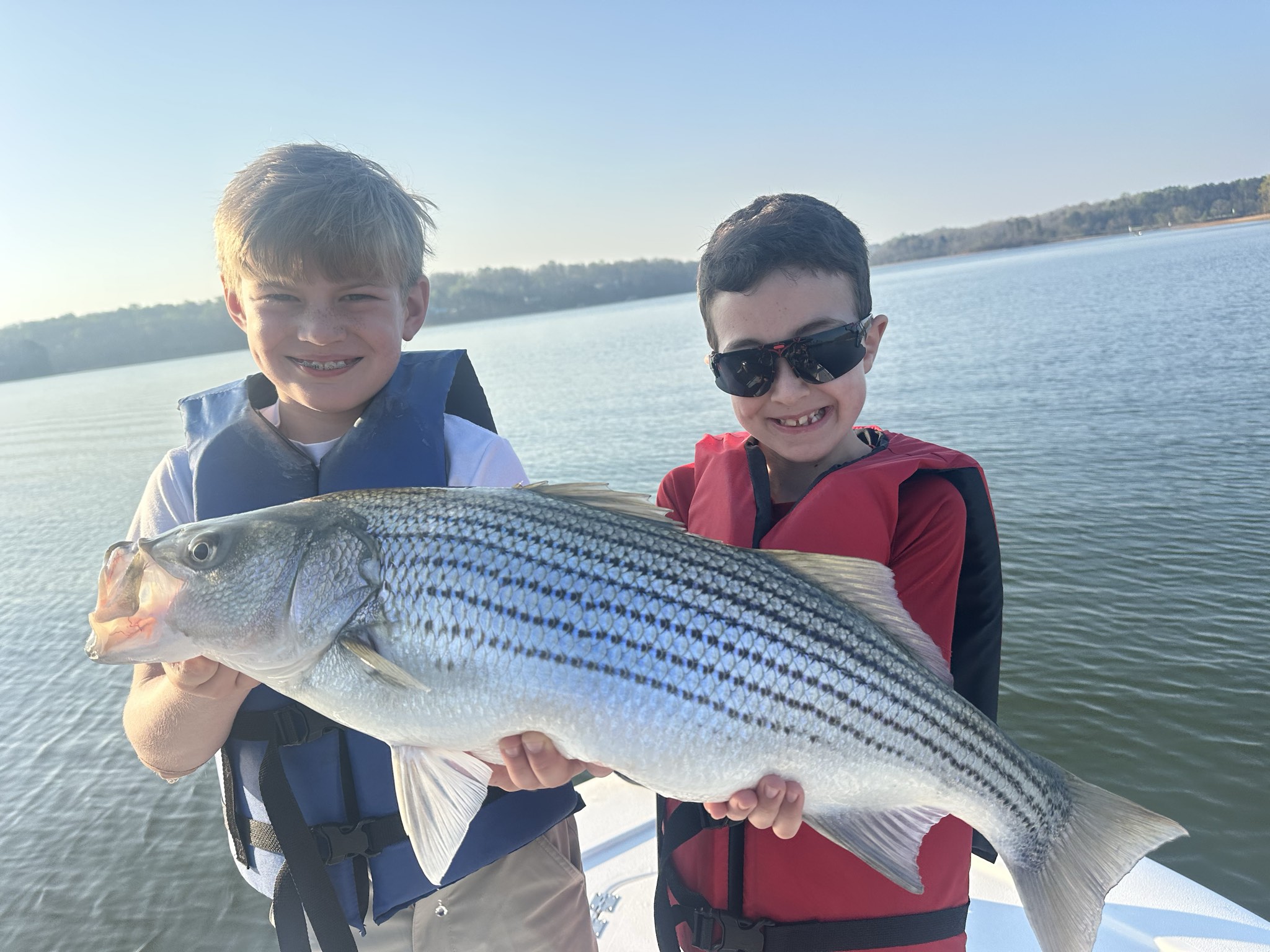 March Striper Action on Lake Lanier