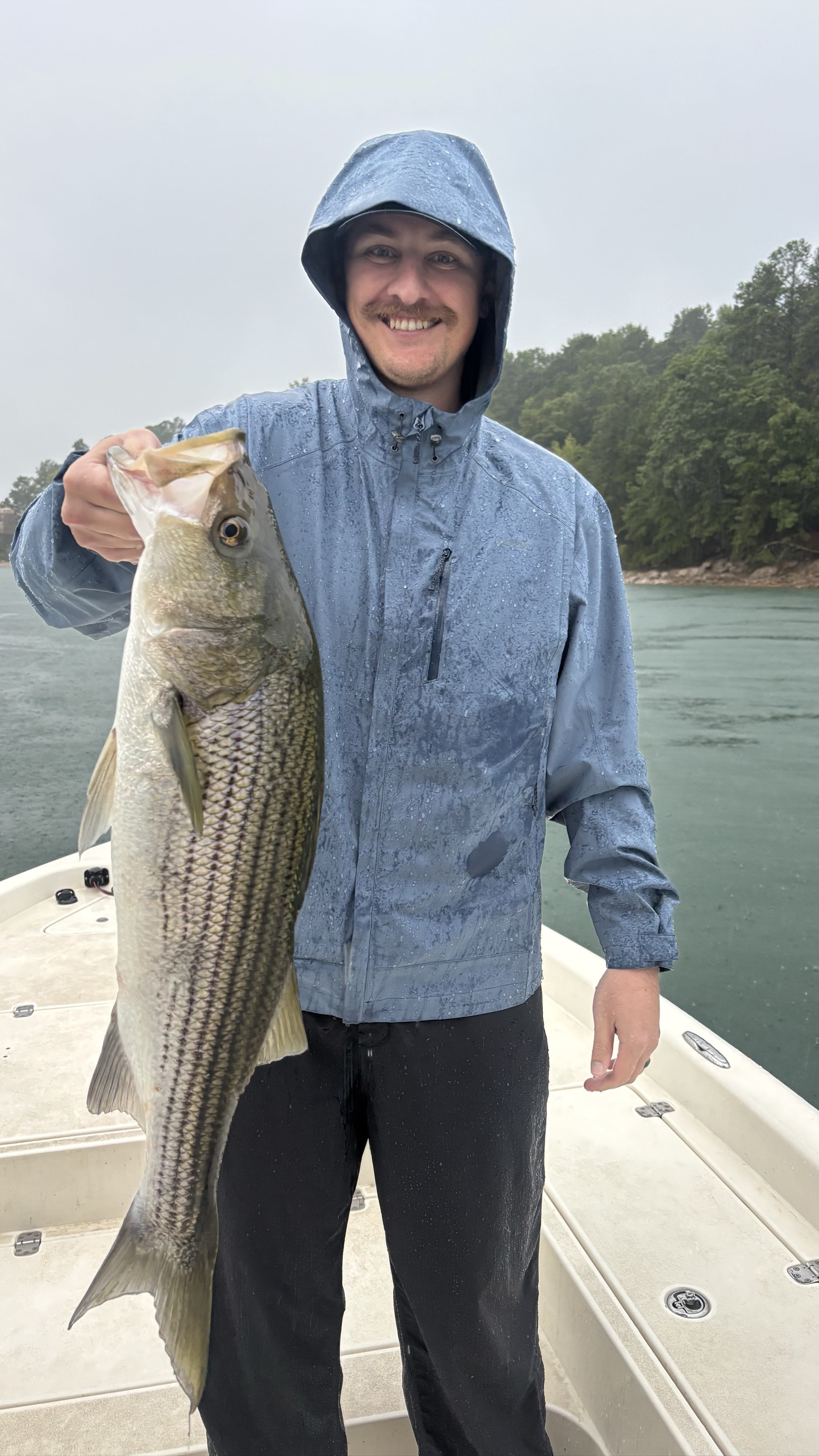 Trophy Stripers And Spots On Lake Lanier