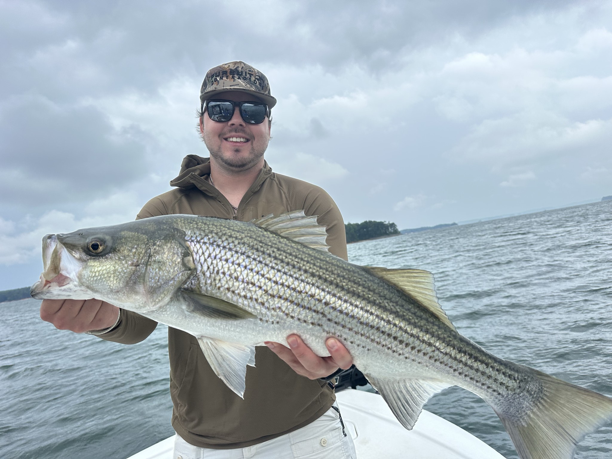 August Striped Bass Action At Lake Lanier