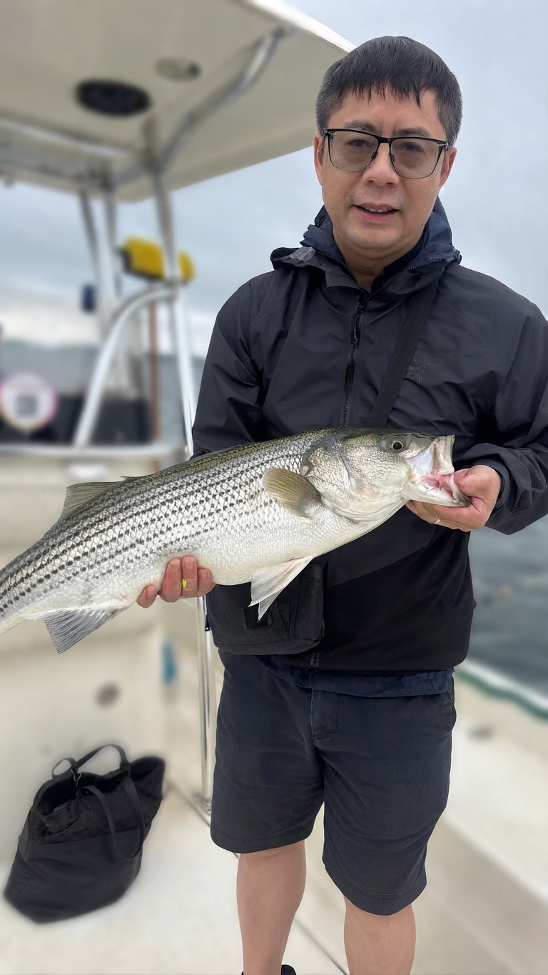Lake Lanier Striped bass — October 2026