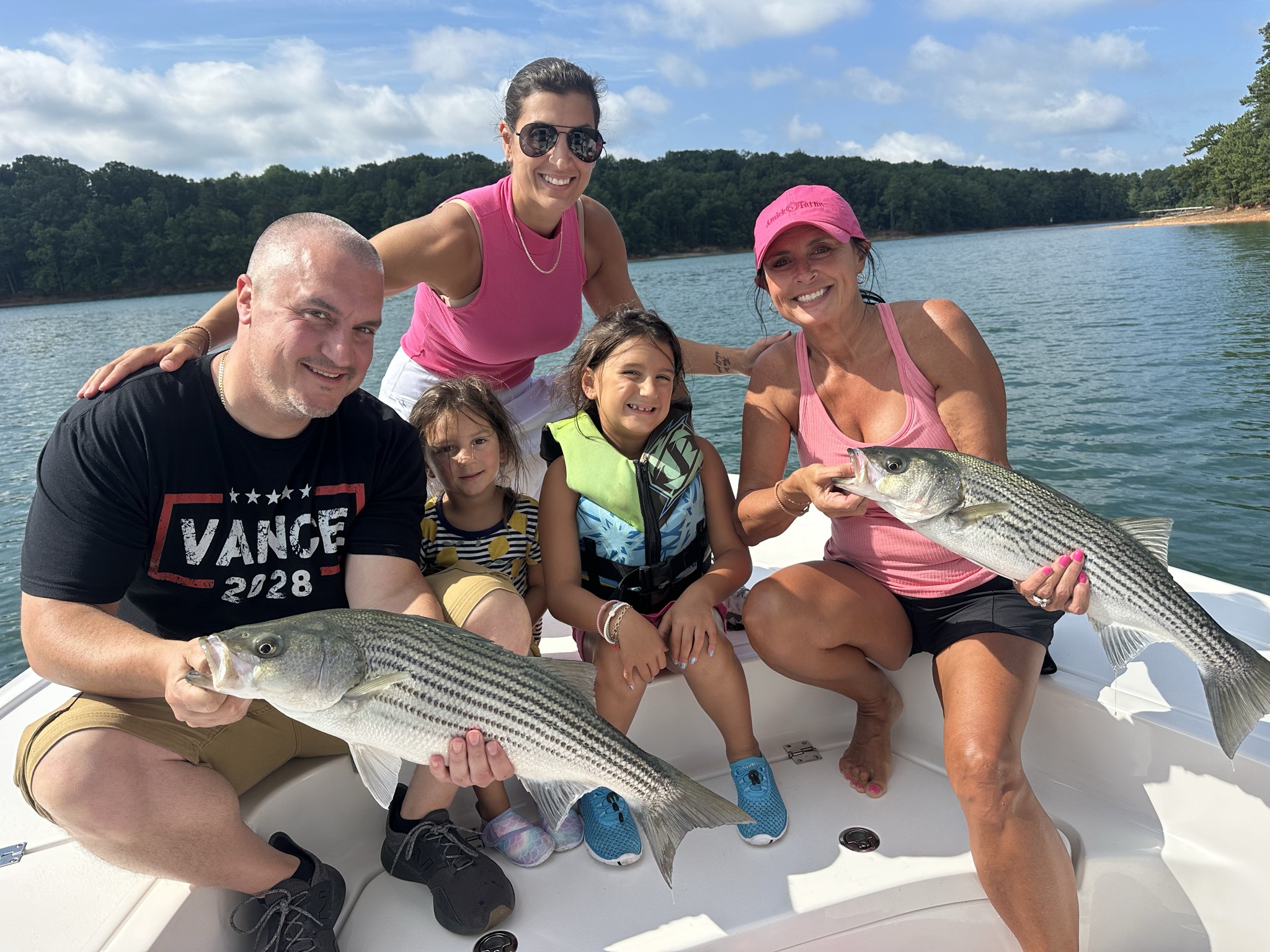 Trophy Stripers Heat Up Lake Lanier