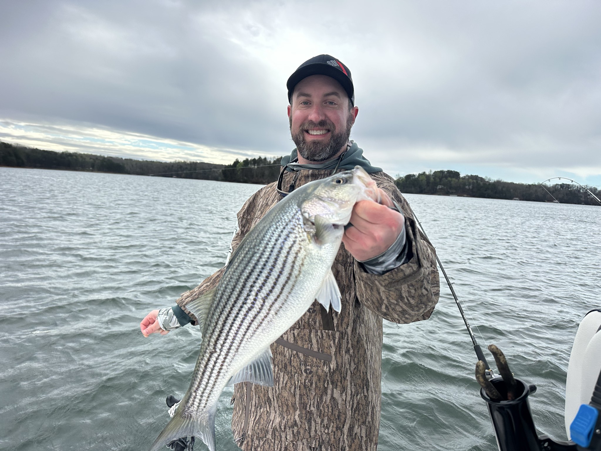 March Striped Bass And Spotted Bass Action