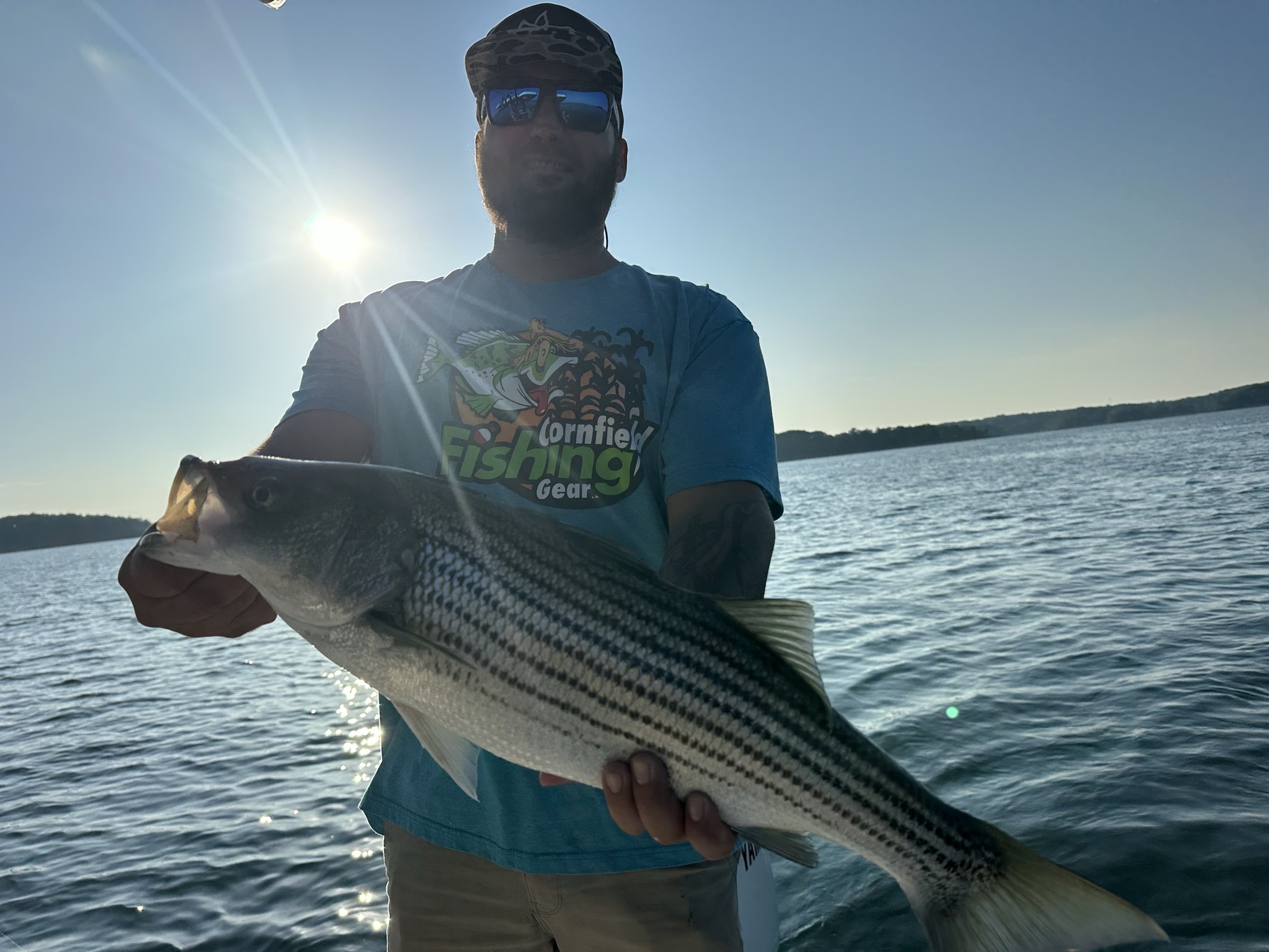 Trophy Stripers Heat Up Lake Lanier