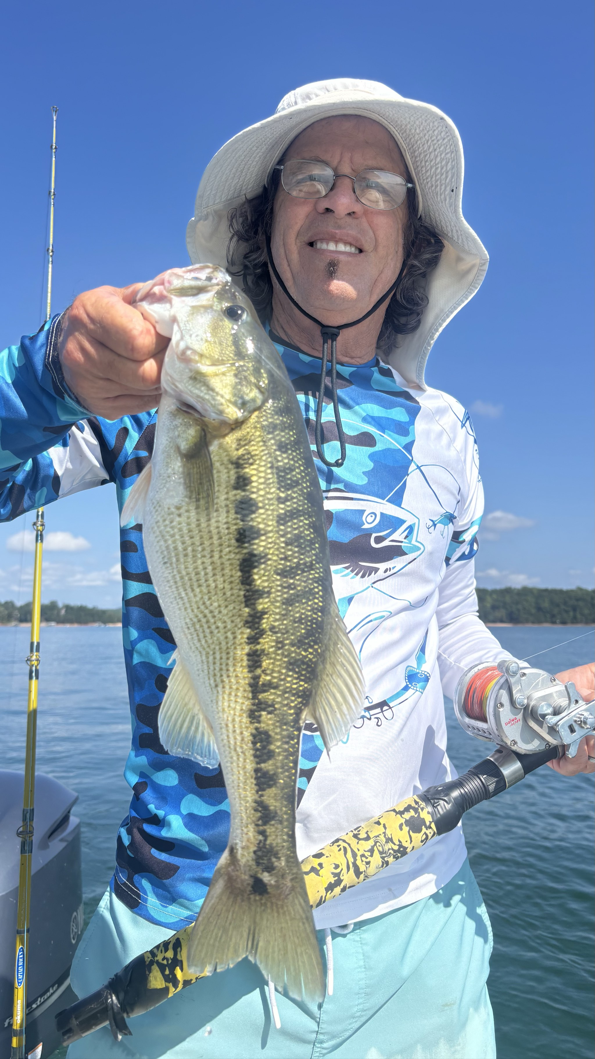 Striped And Spotted Bass Success Lake Lanier
