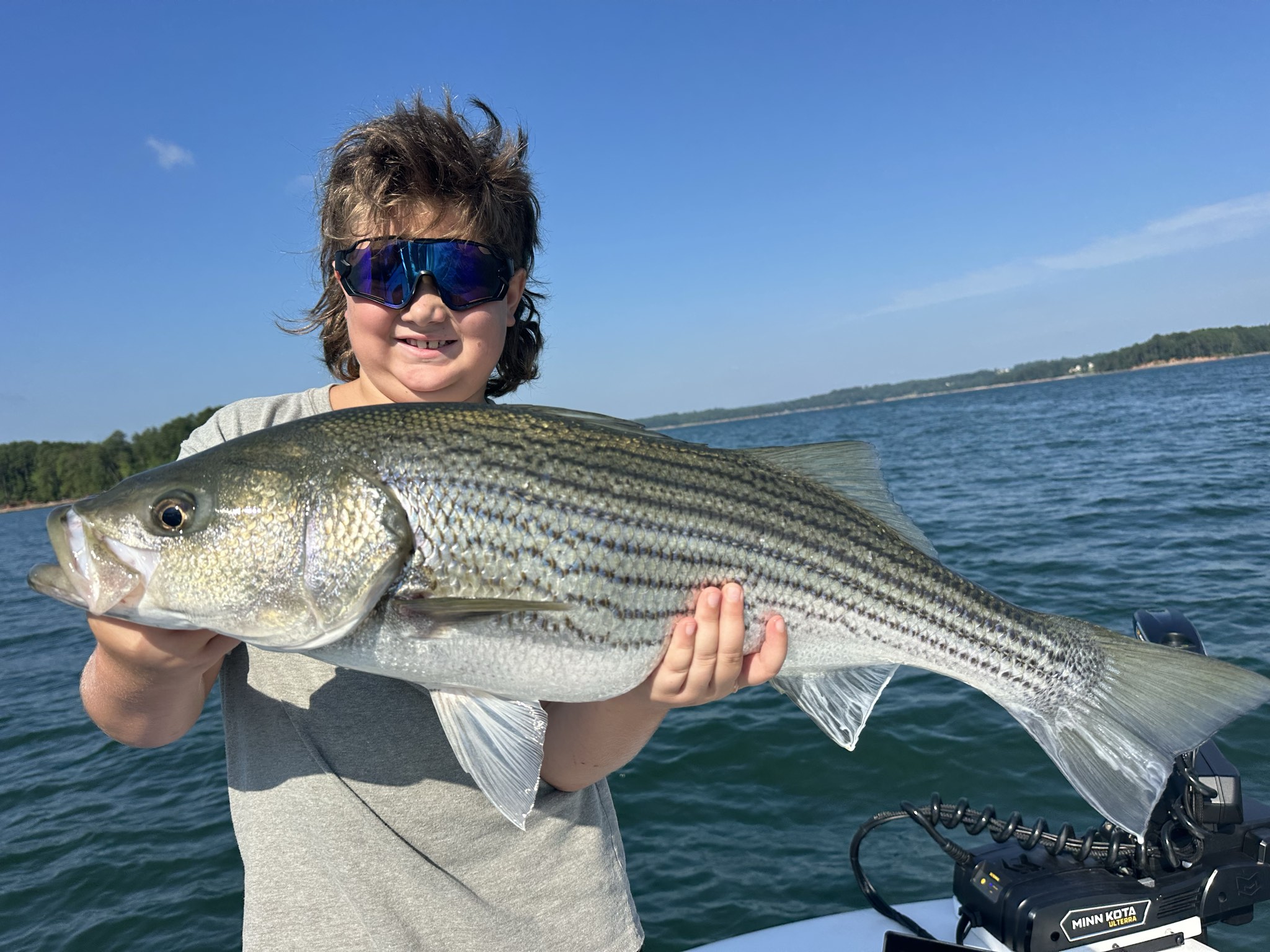 Trophy Stripers Heat Up Lake Lanier