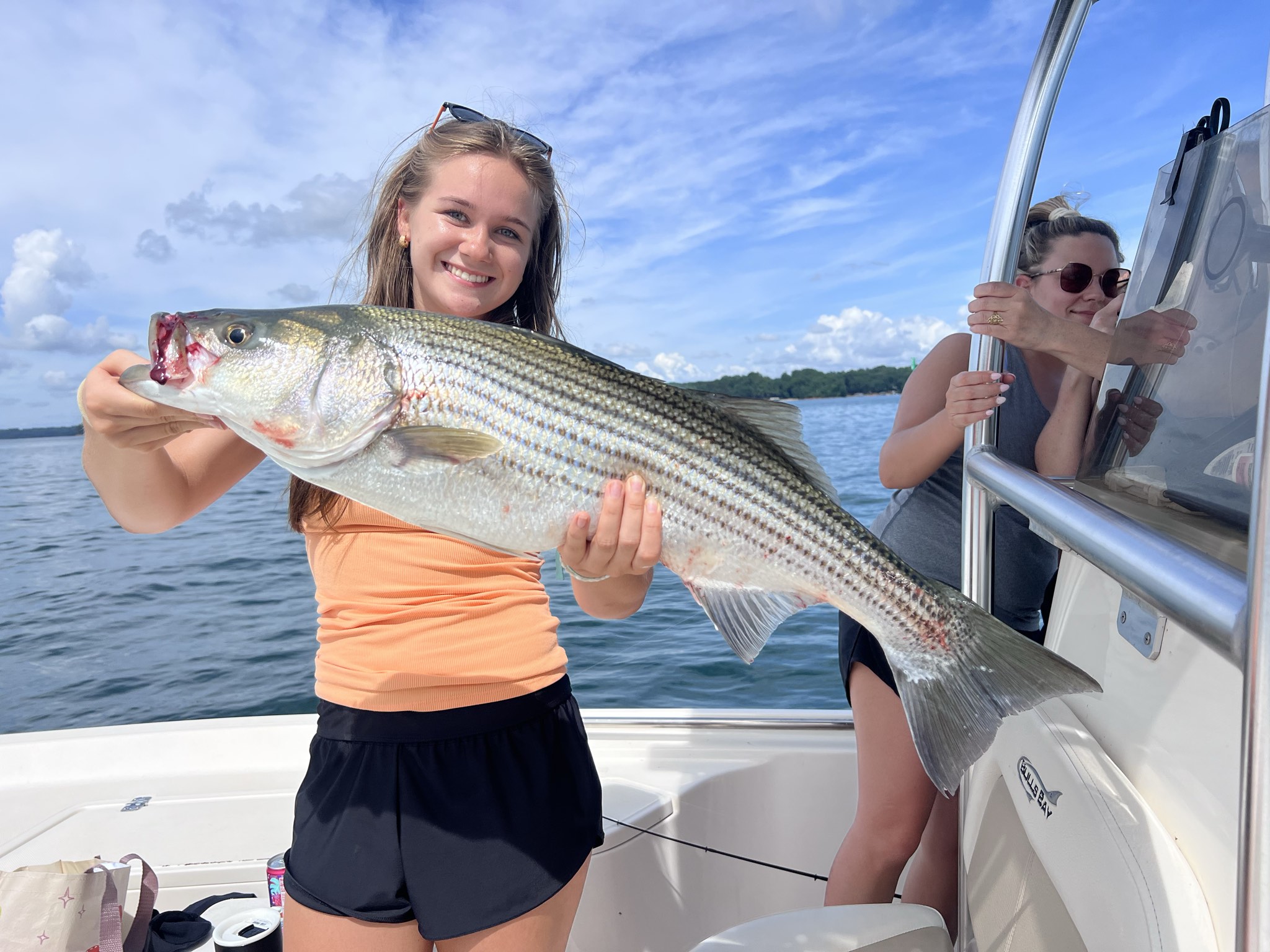 Striped Bass Family Fun On Lake Lanier