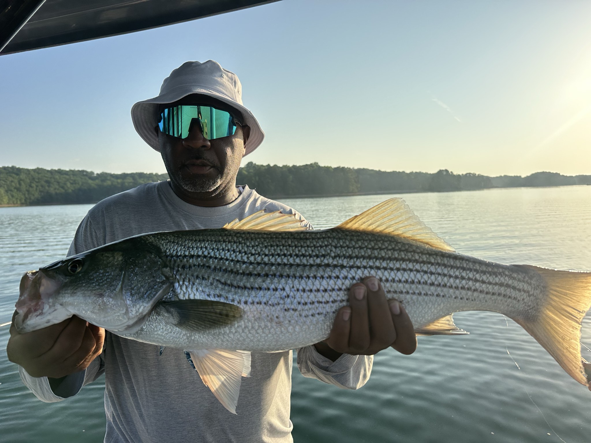 Trophy Bass Action Lake Lanier July