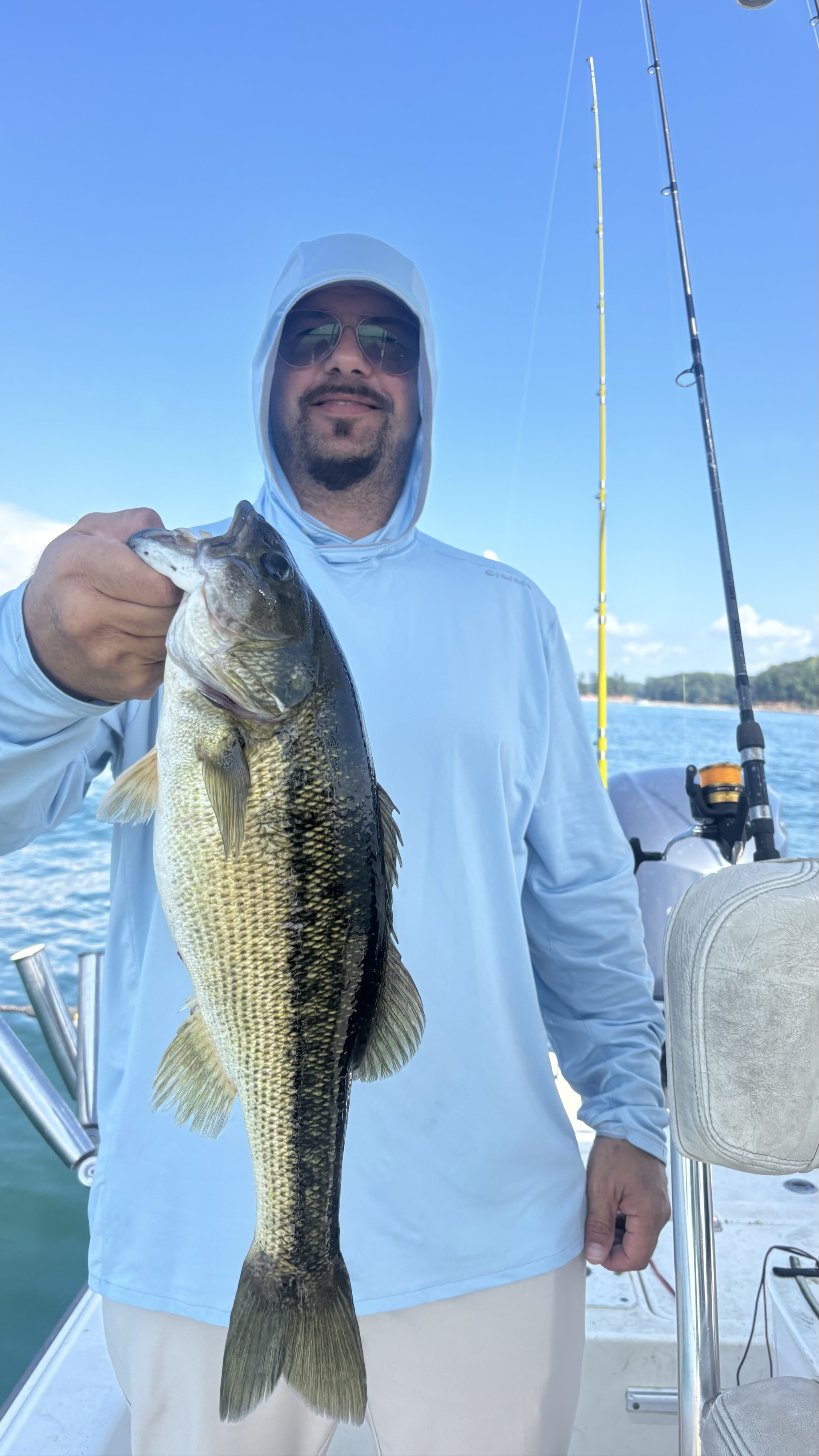 Striped And Spotted Bass Success Lake Lanier