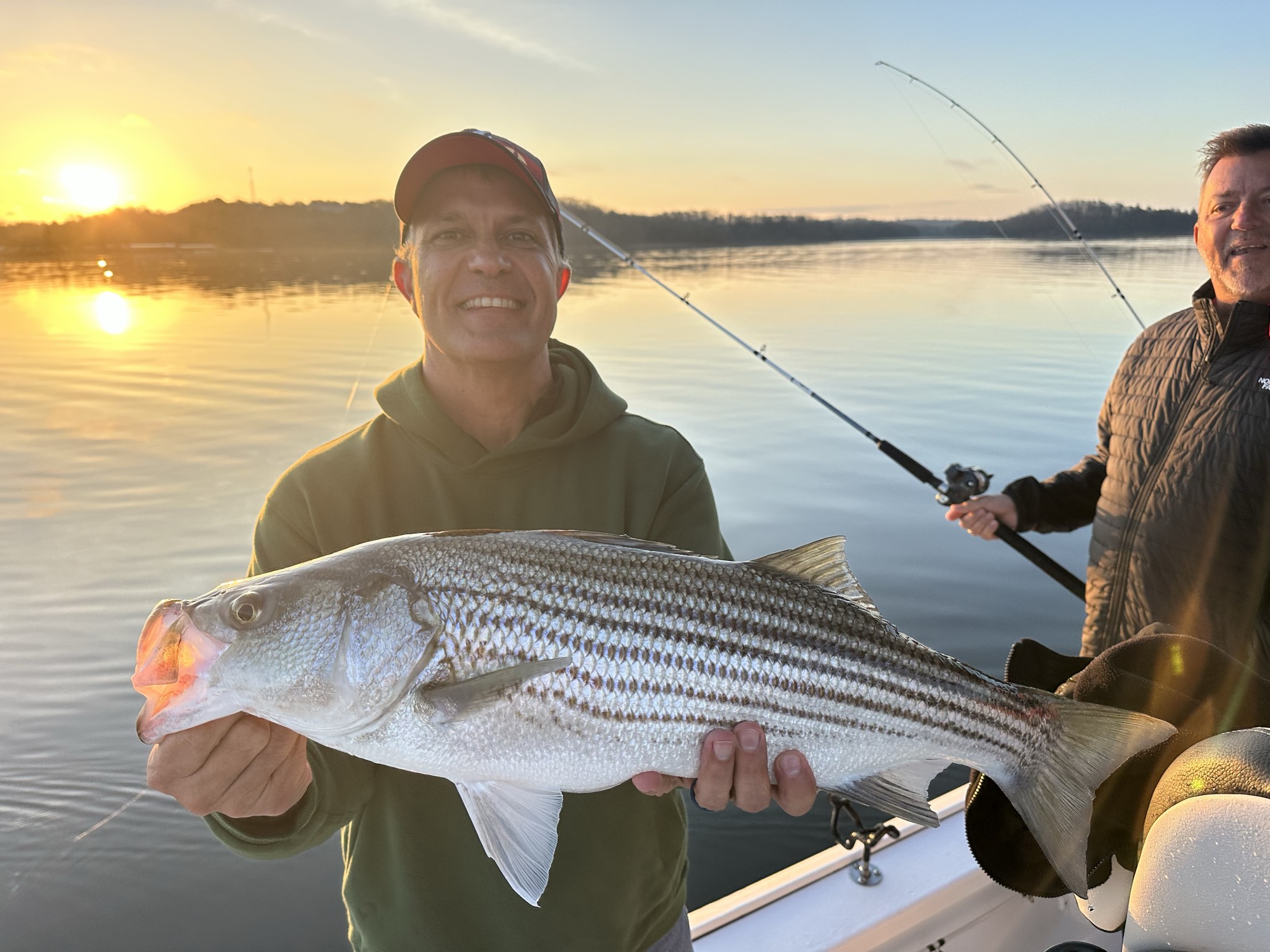Spring Stripers And Bass On Lake Lanier