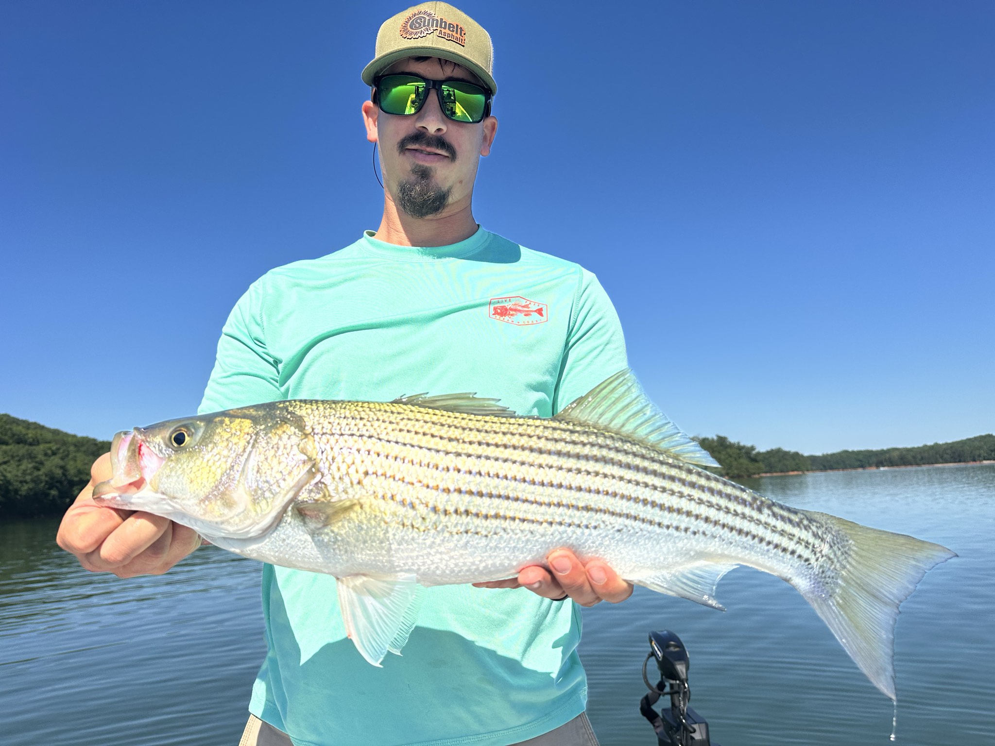 Twenty Fish Day: Striped Bass & Spotted Bass
