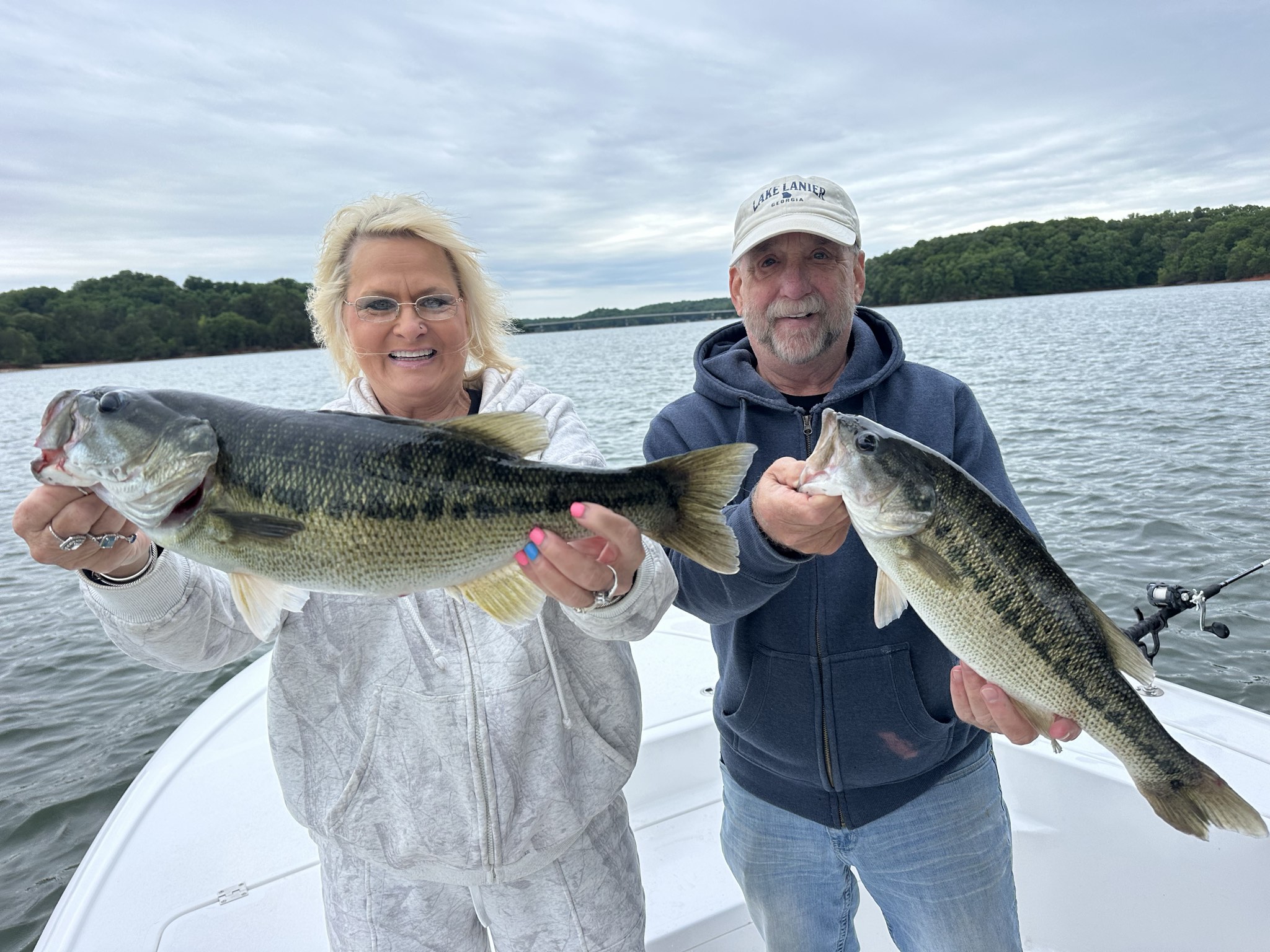 Lake Lanier Multi-Species Success: 34 Fish