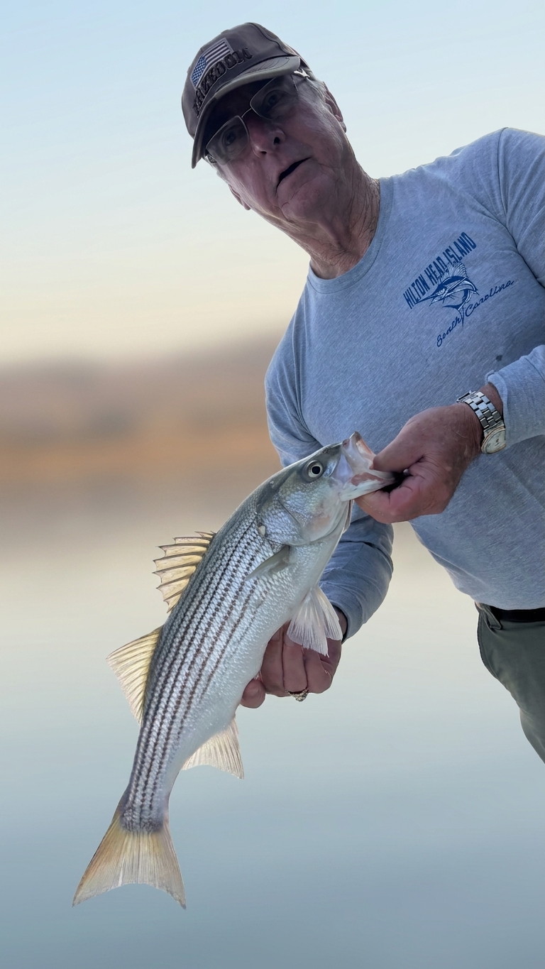 Striped and Spotted Bass Score Lake Lanier