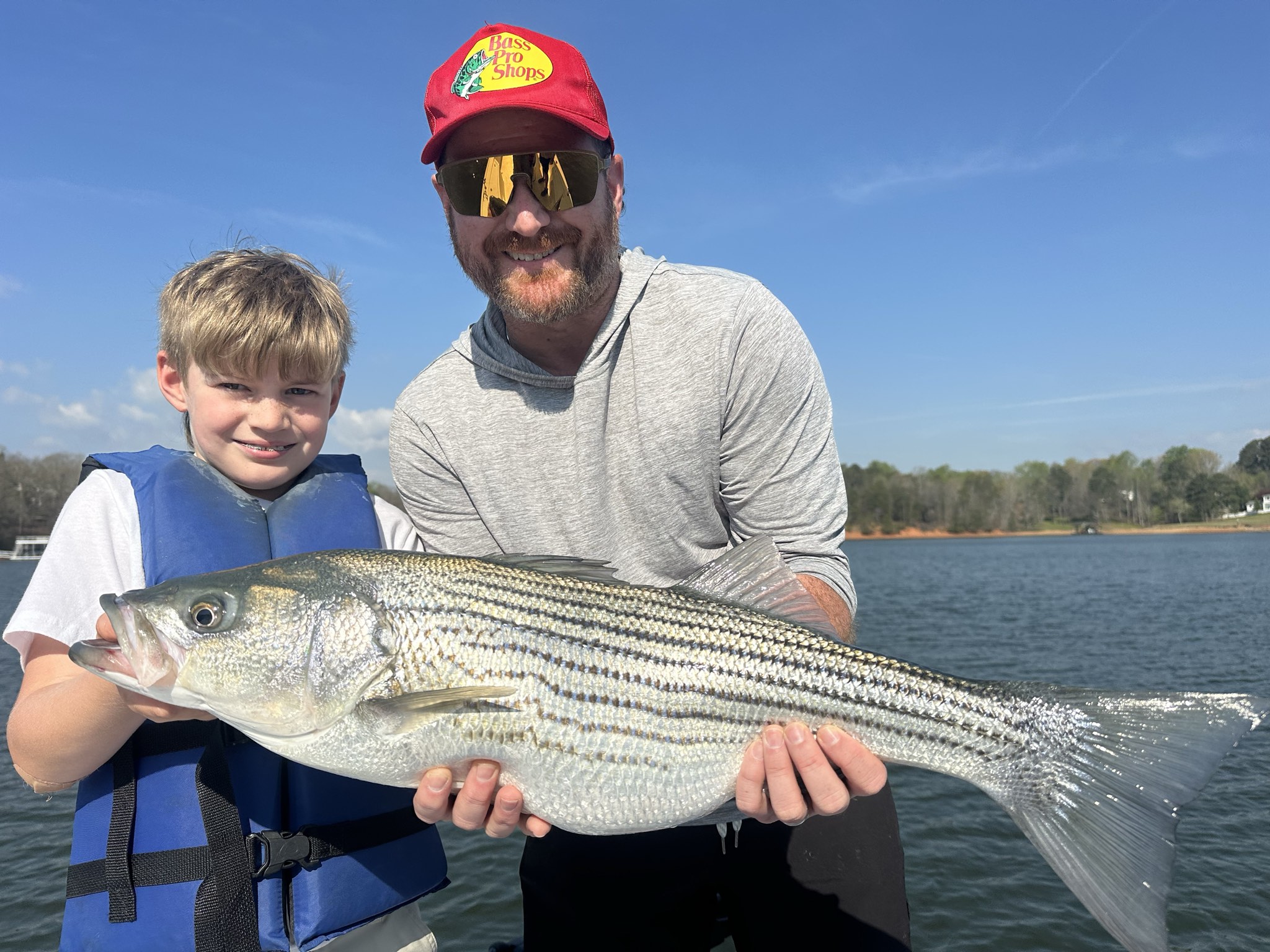 March Striper Action on Lake Lanier