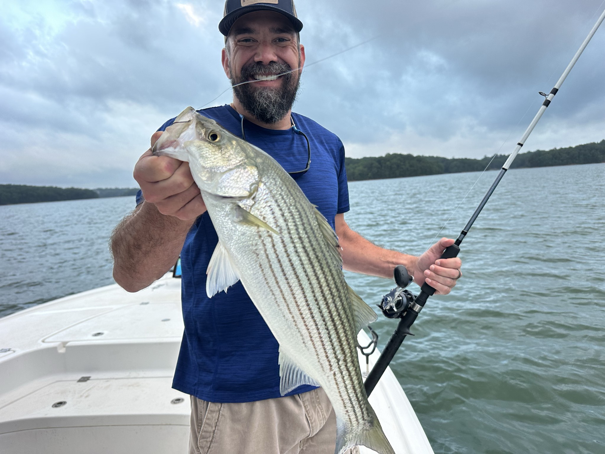 Striped & Spotted Bass on Lake Lanier