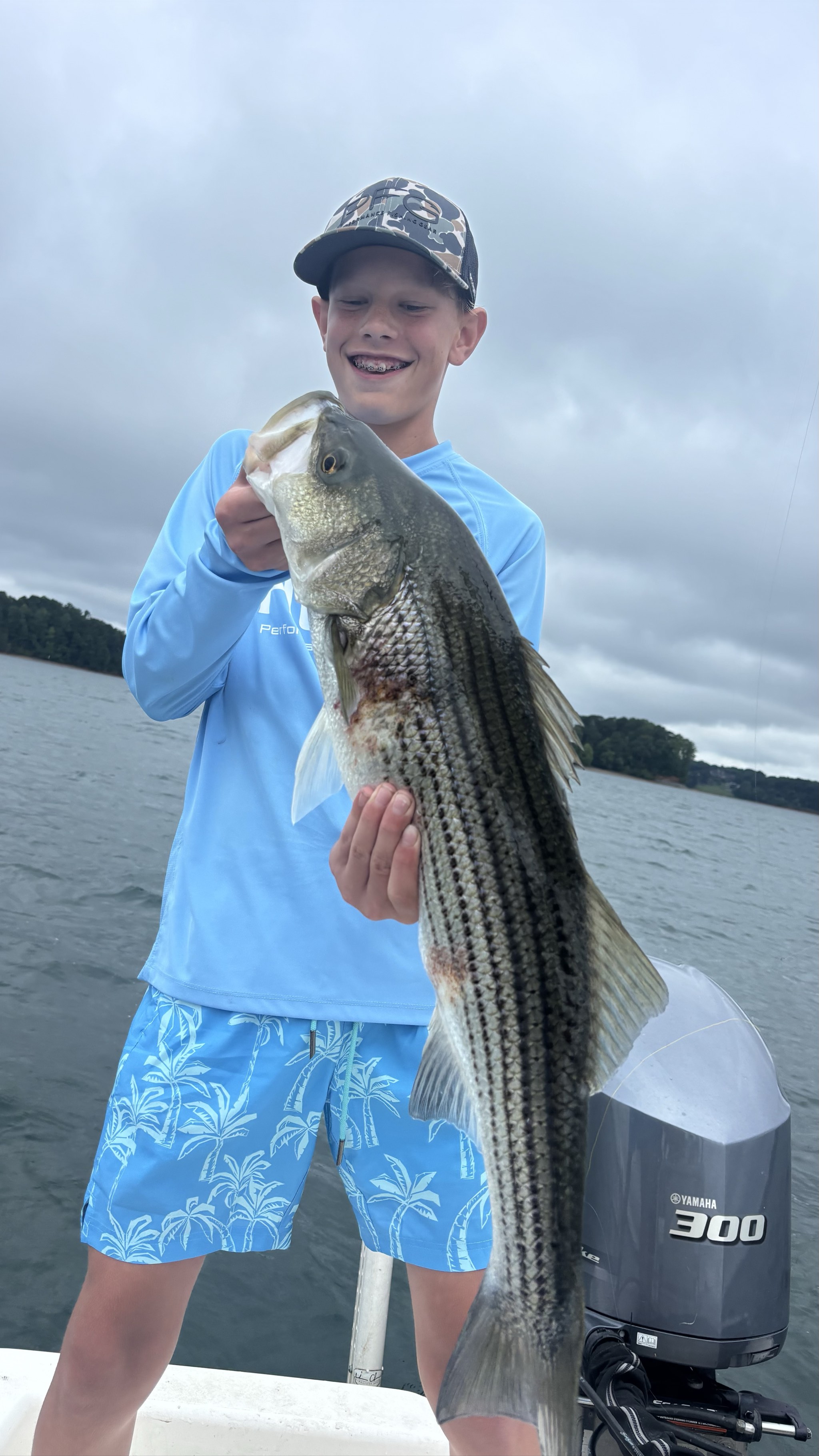 Trophy Gar and Stripers Light Up Lake Lanier
