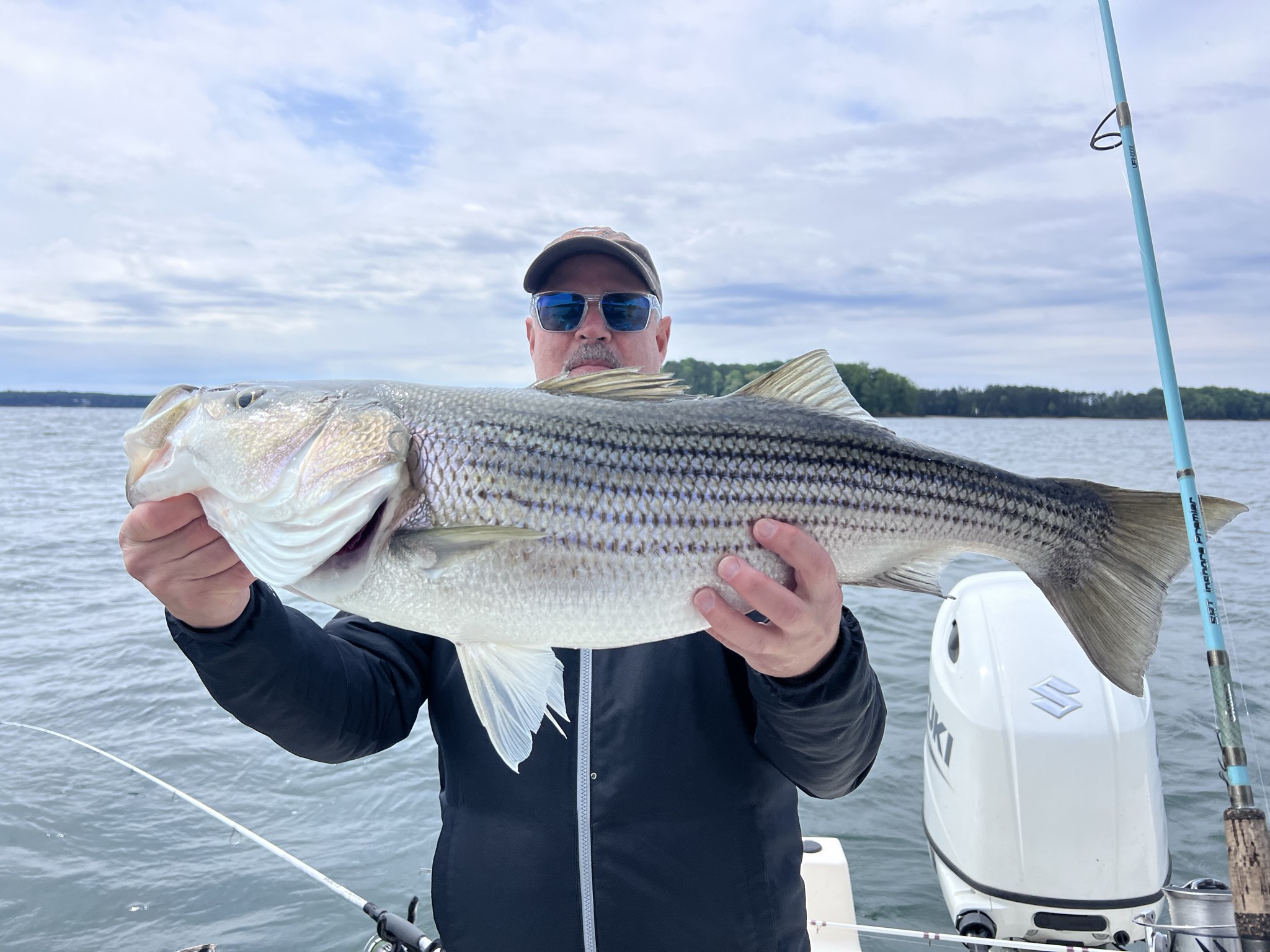 Striped Bass Success on Lake Lanier