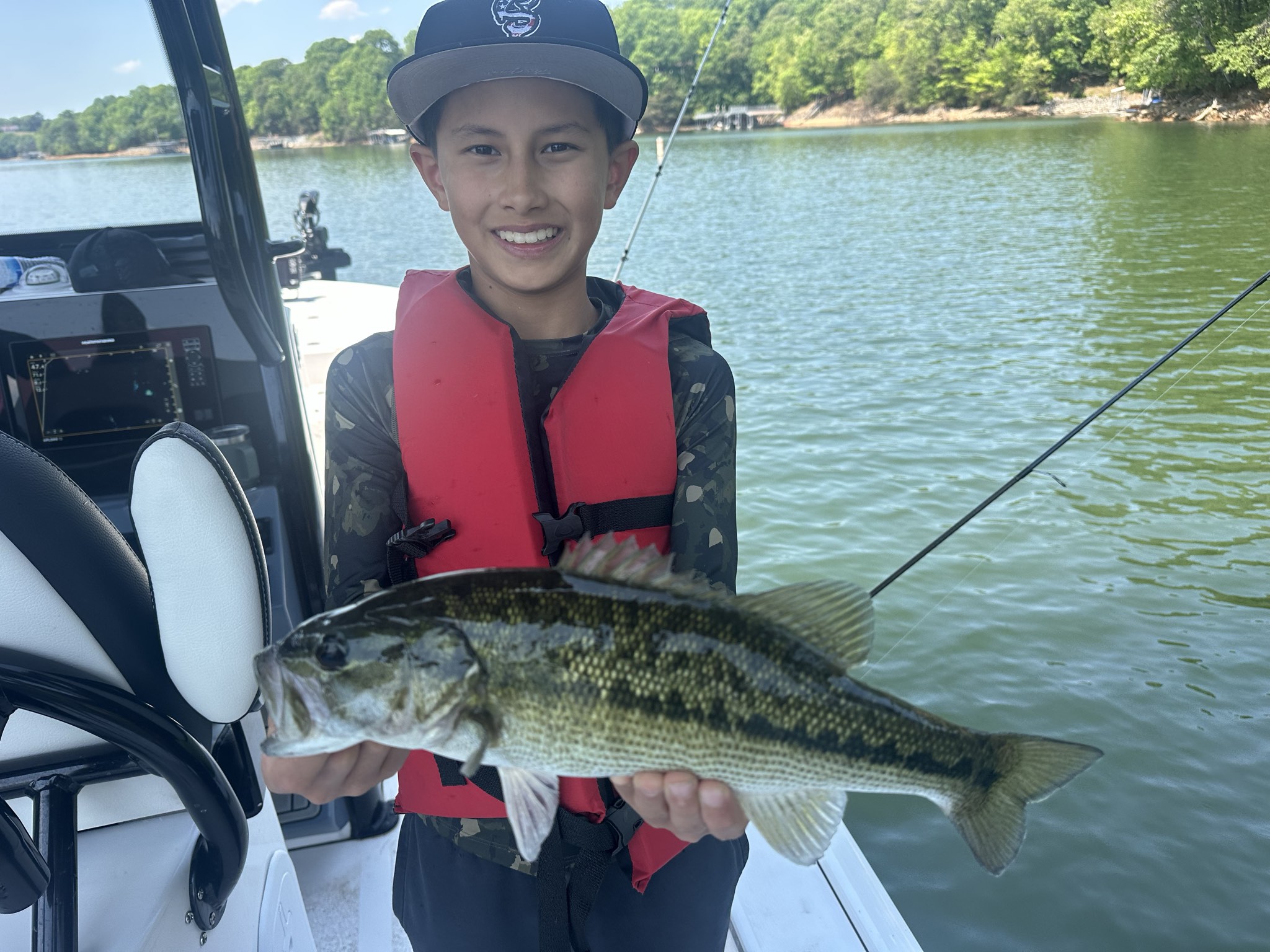 Lake Lanier Family Fishing: 28 Fish Landed