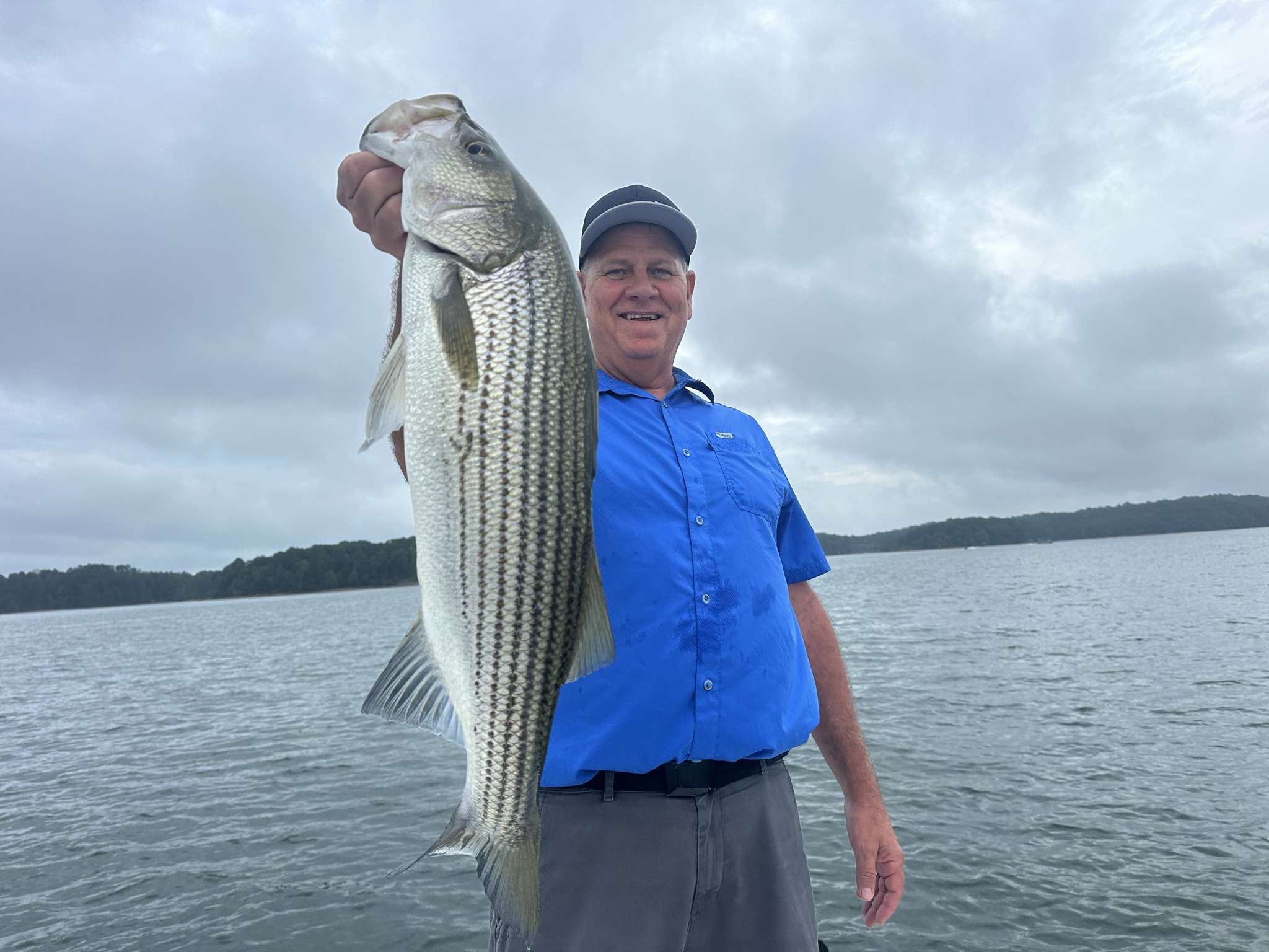 July Striped Bass Action At Lake Lanier