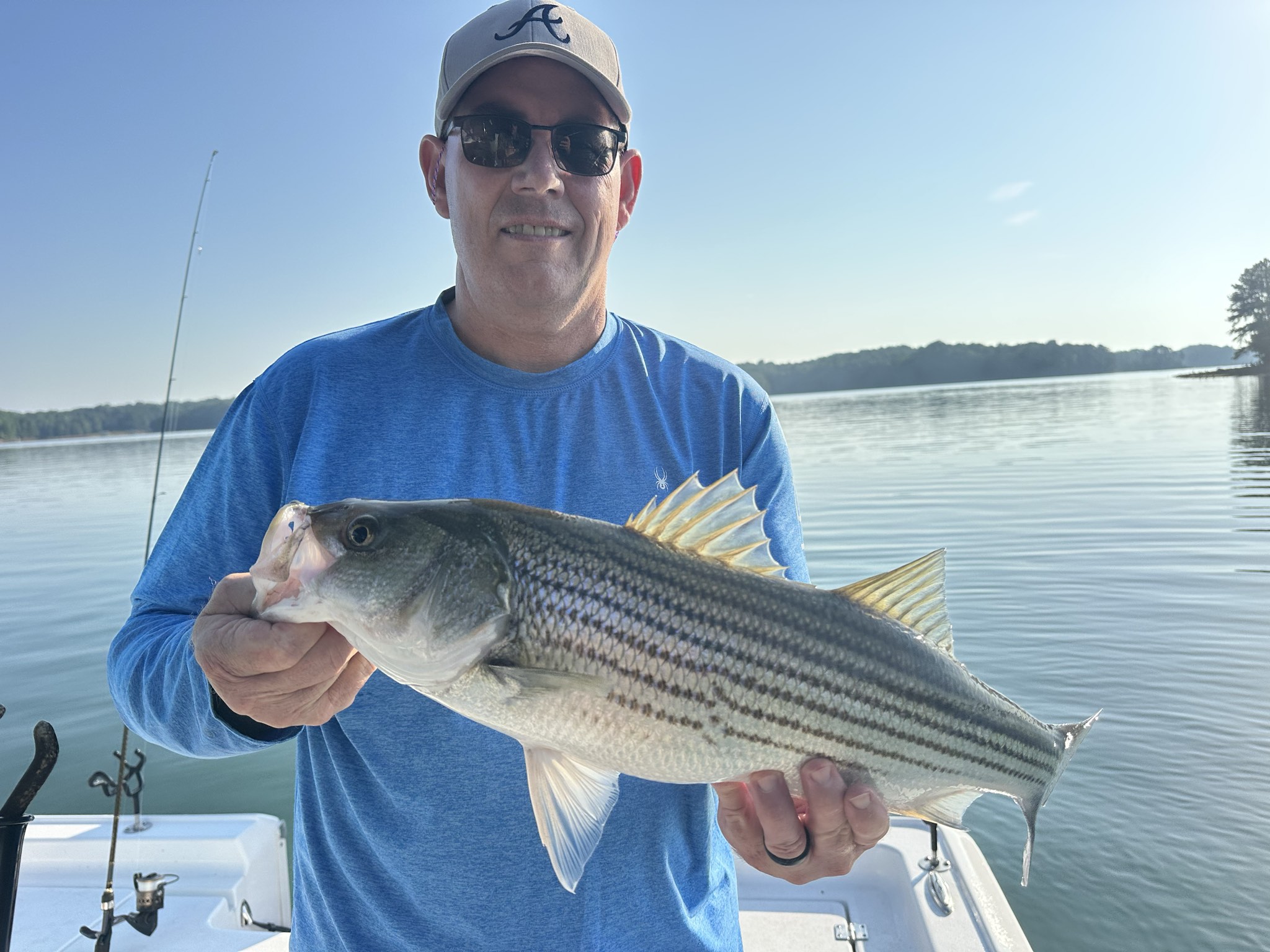 Trophy Bass Action Lake Lanier July