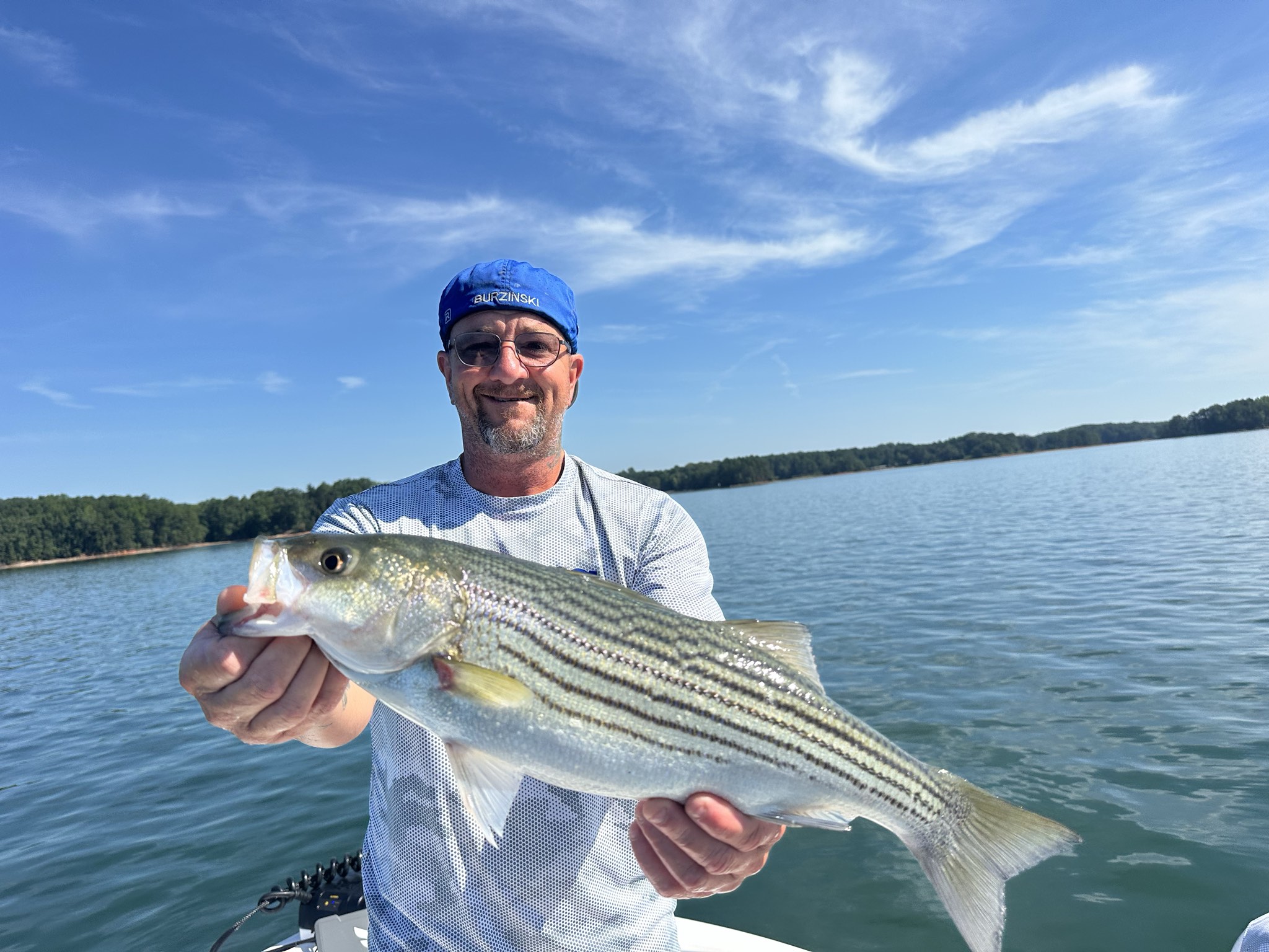 August Striped Bass Action On Lake Lanier