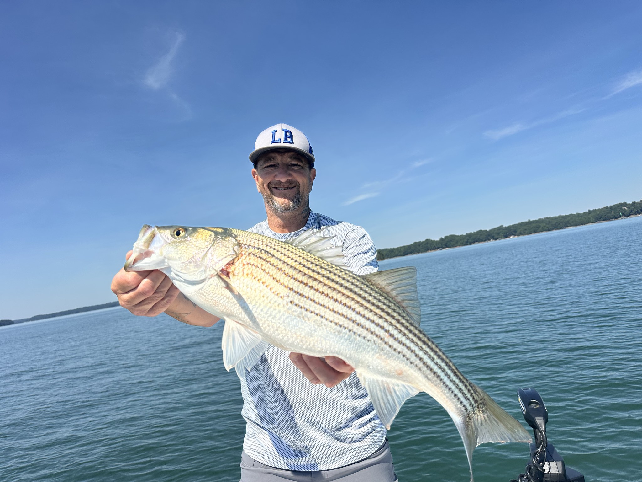 August Striped Bass Action On Lake Lanier