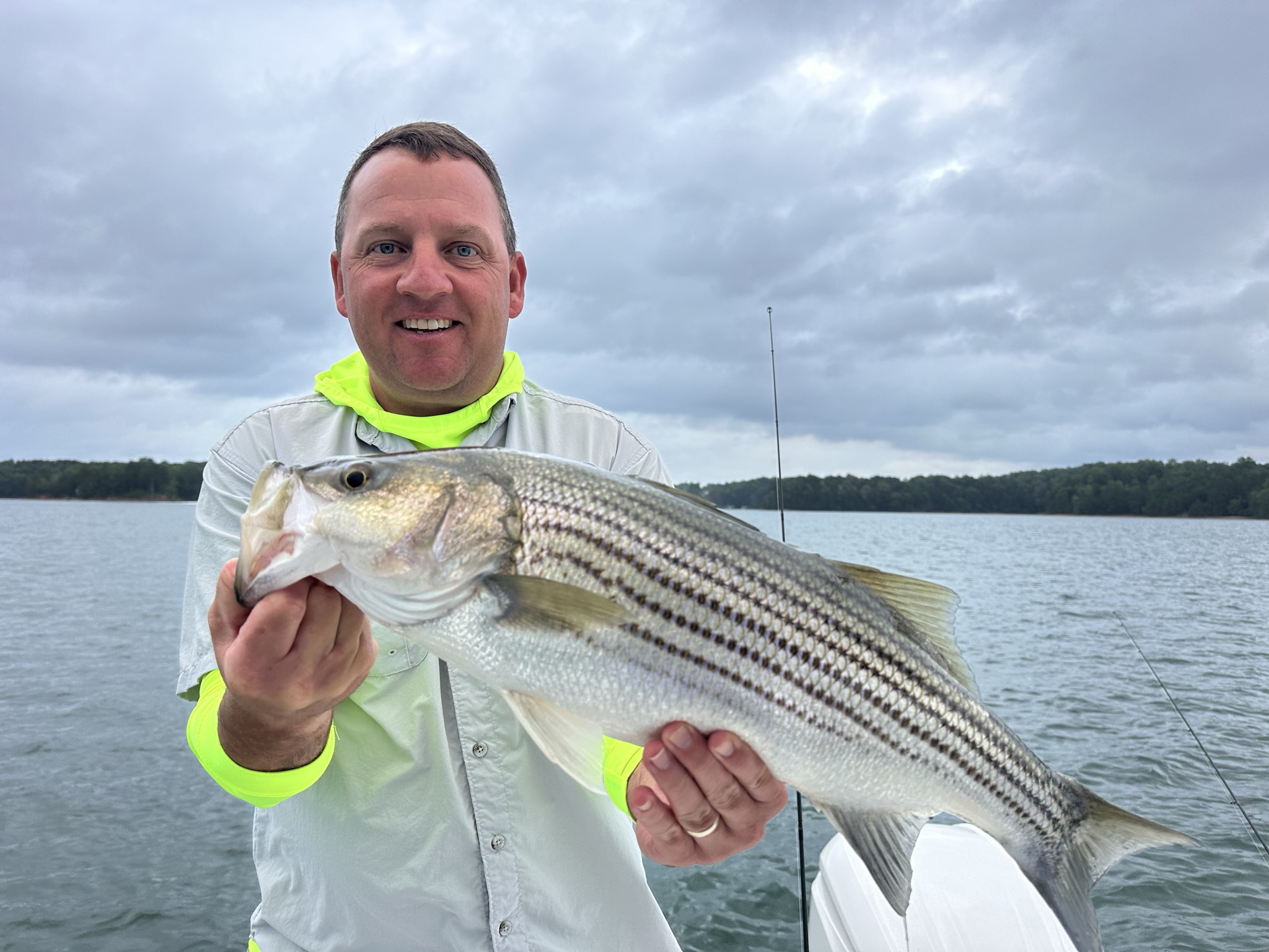 Striped & Spotted Bass on Lake Lanier