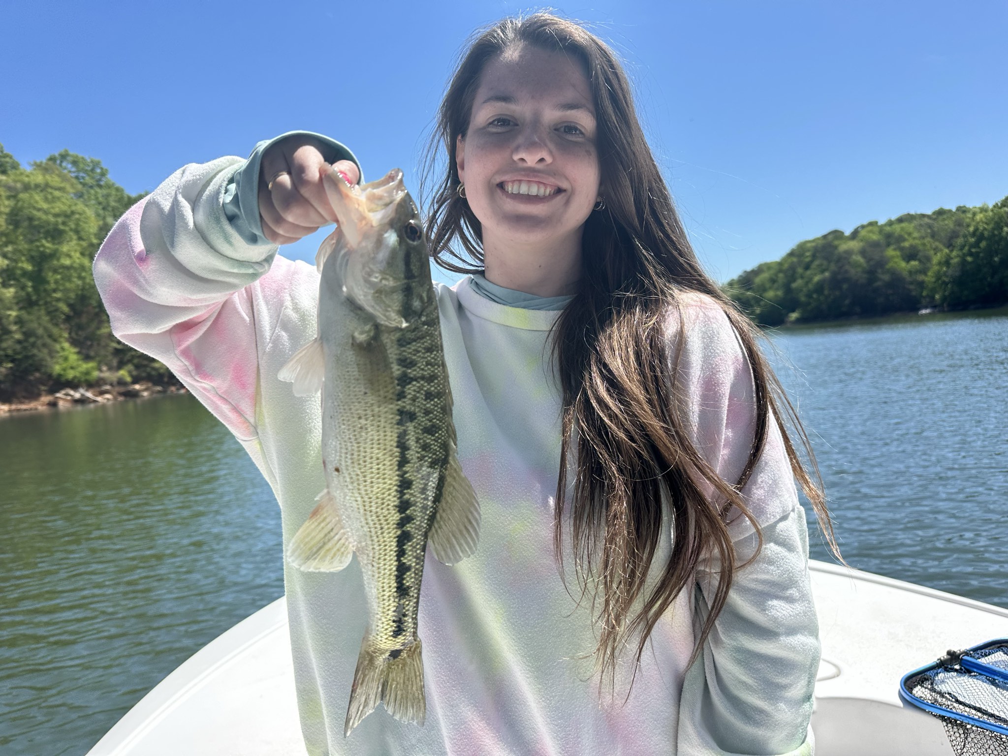 April Bass Action at Lake Lanier