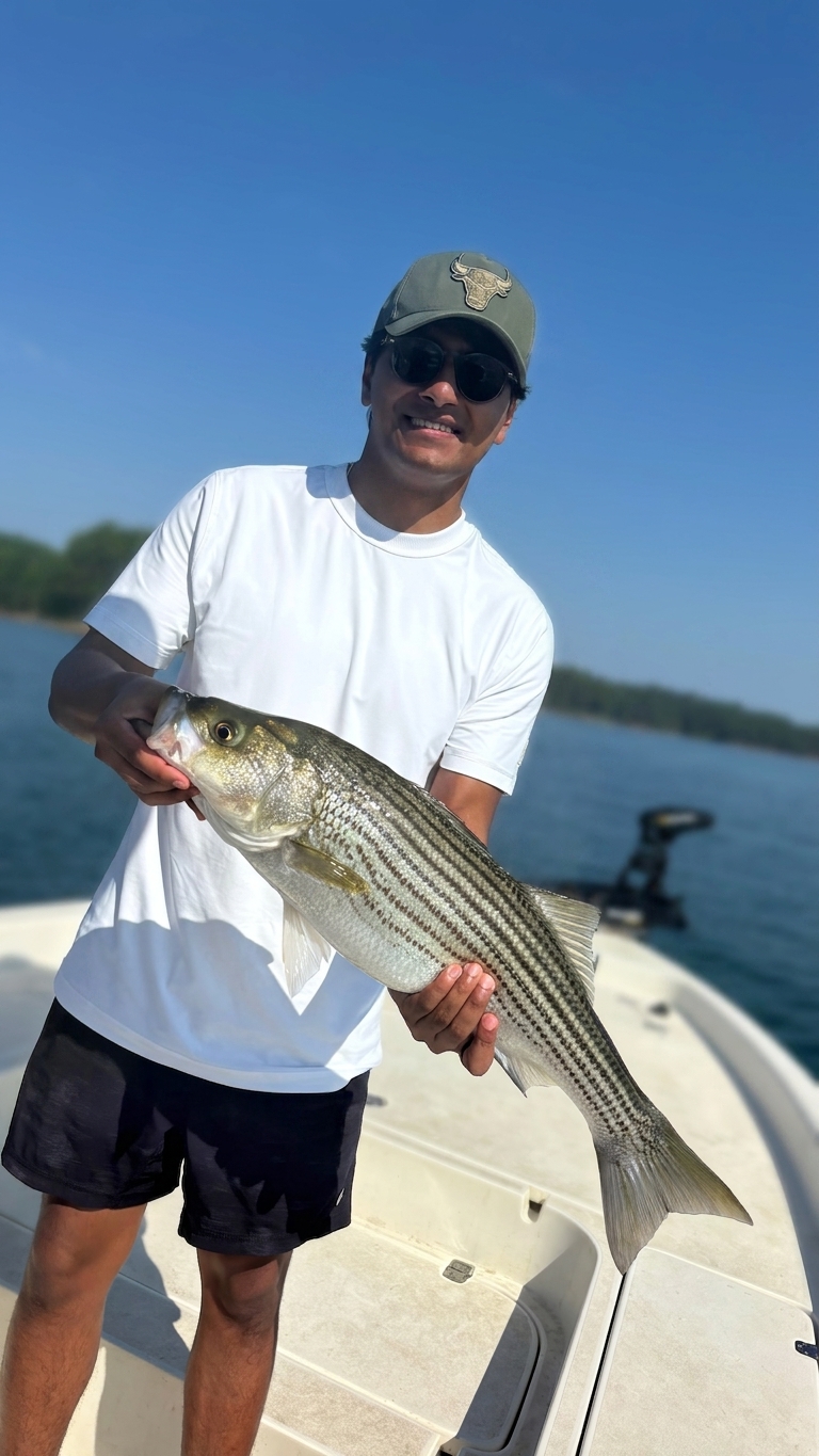 Lake Lanier bass — August 2026