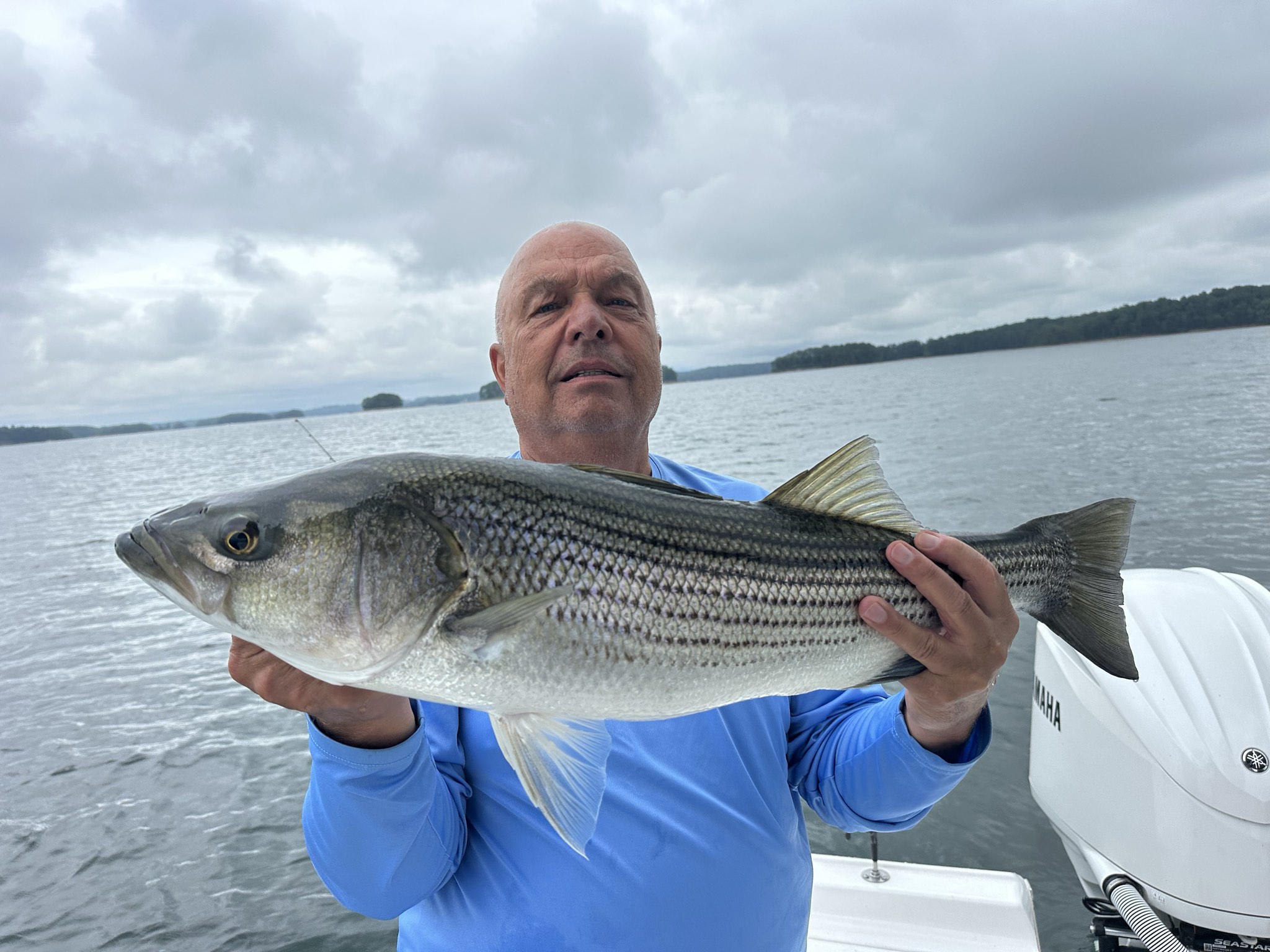 Trophy Bass Action Lake Lanier July