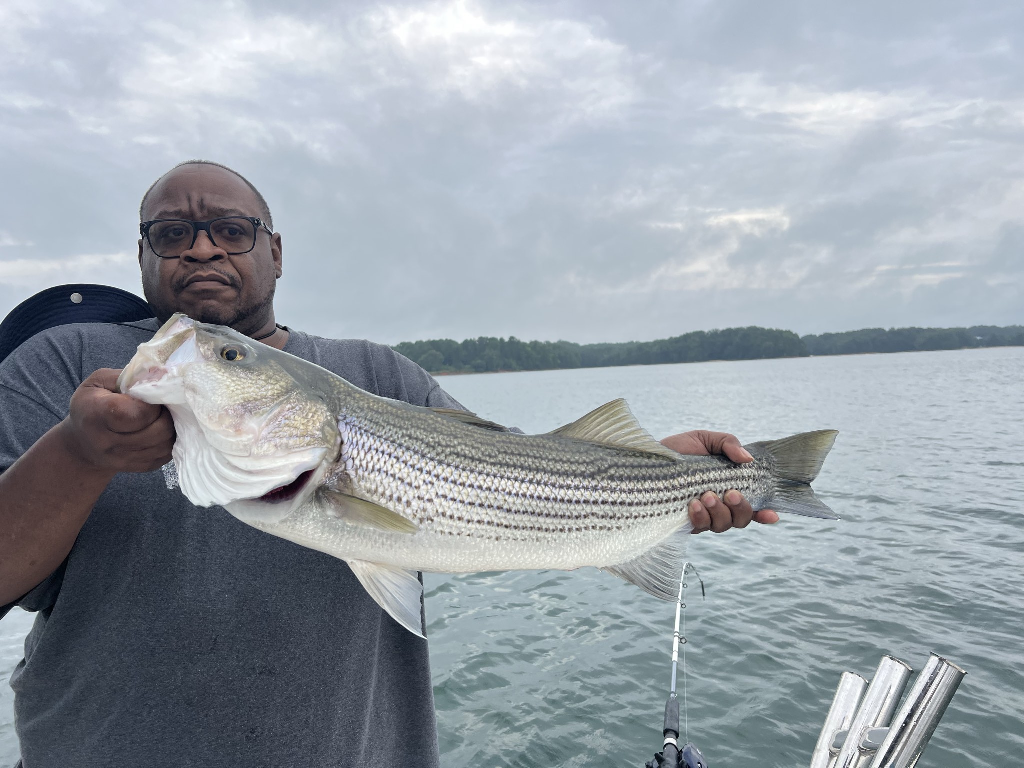 Trophy Stripers Dominate Lake Lanier July