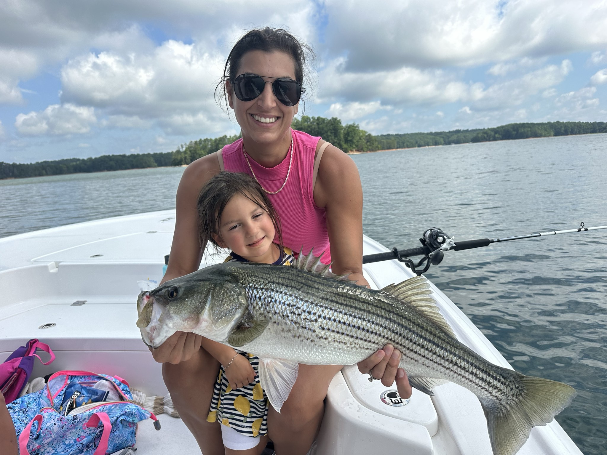 Trophy Stripers Heat Up Lake Lanier