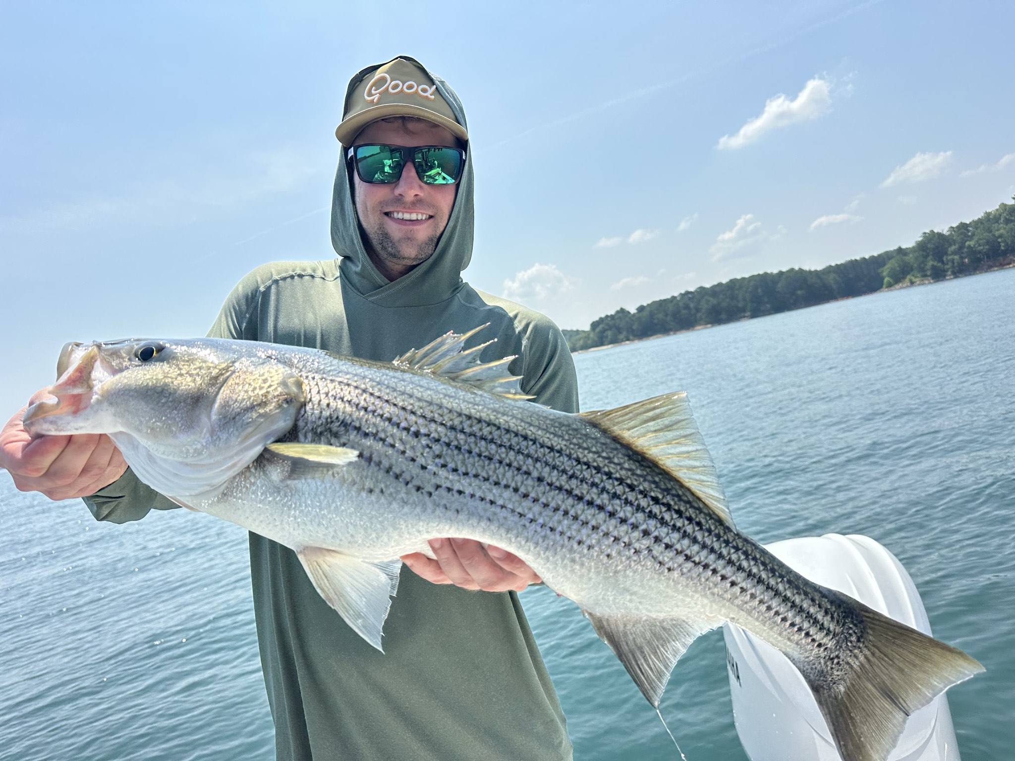 Trophy Stripers Heat Up Lake Lanier
