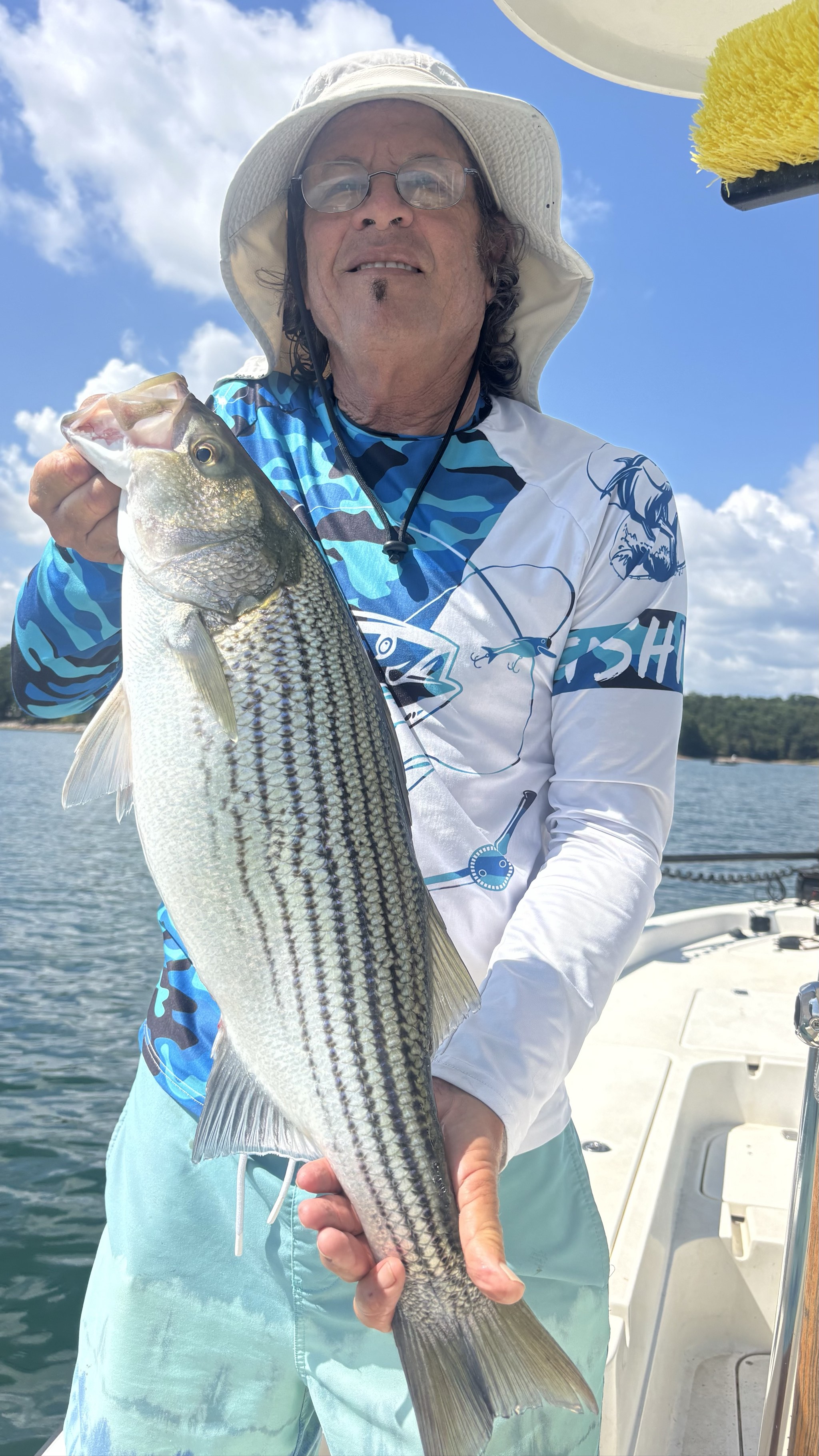 Striped And Spotted Bass Success Lake Lanier