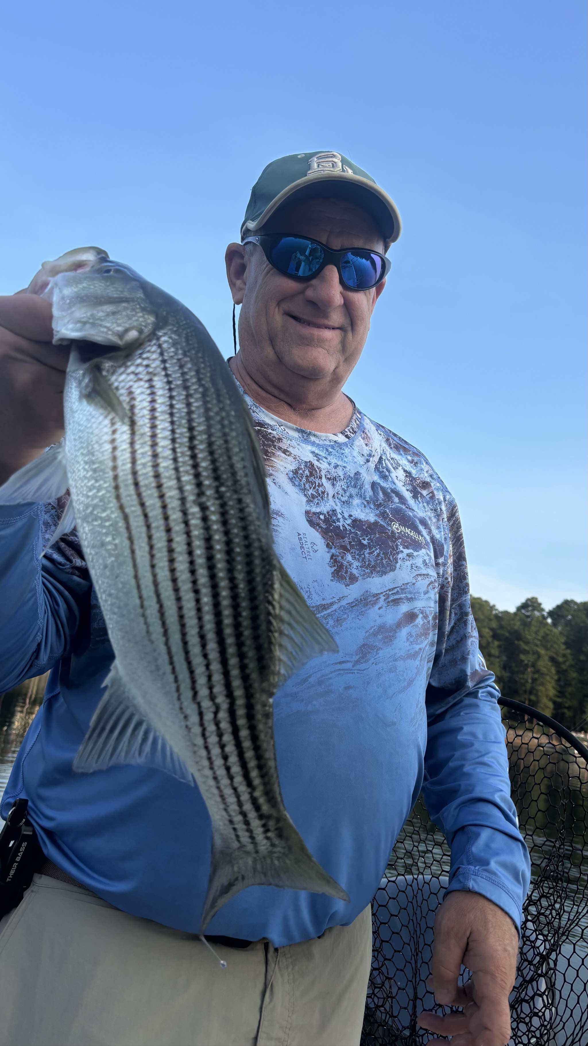 Trophy Striped Bass on Lake Lanier