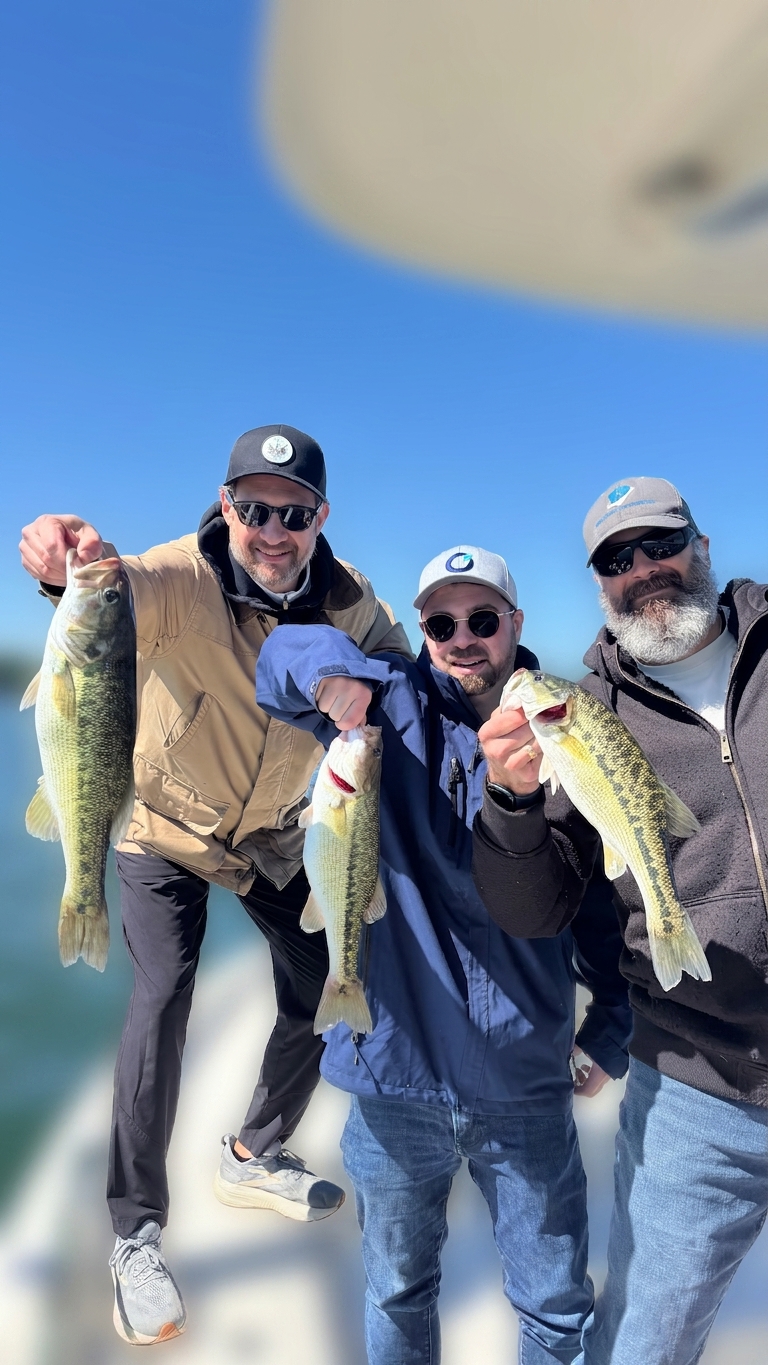 May Striped Bass And Spotted Bass On Lake Lanier