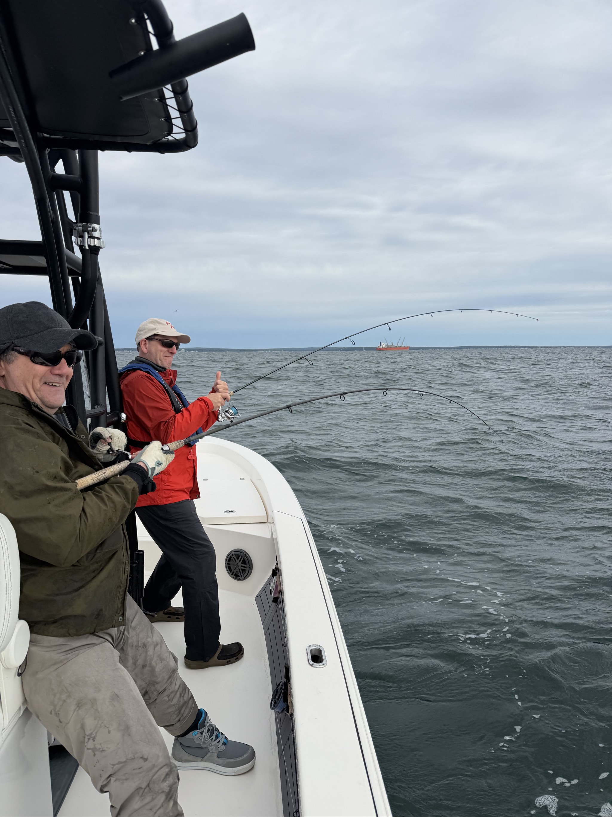 Boston fishing trip with Eliot Jenkins, Oct 11, 2026