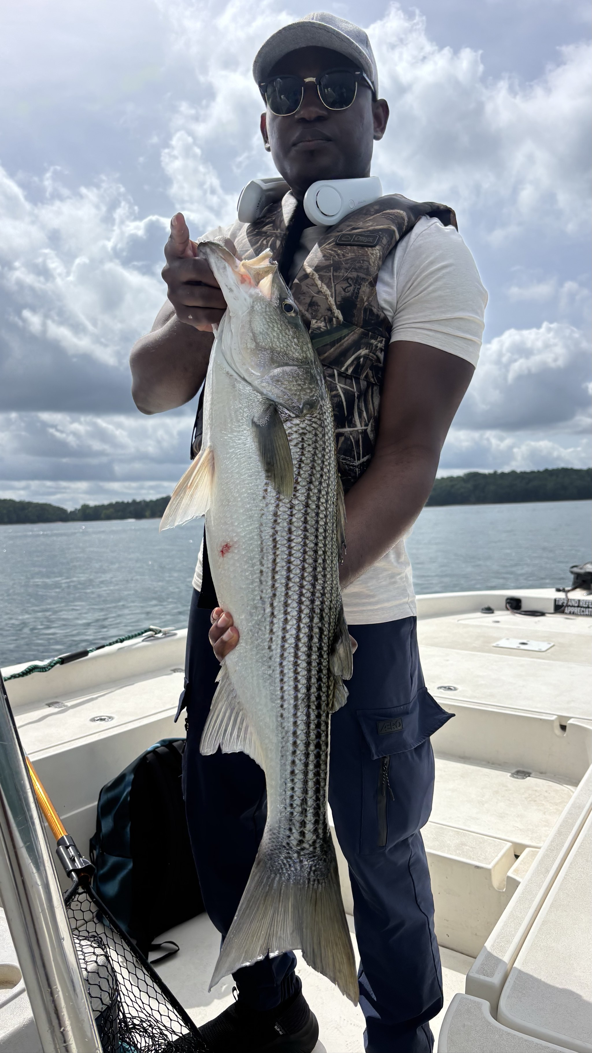 Trophy Stripers and Spots at Lake Lanier