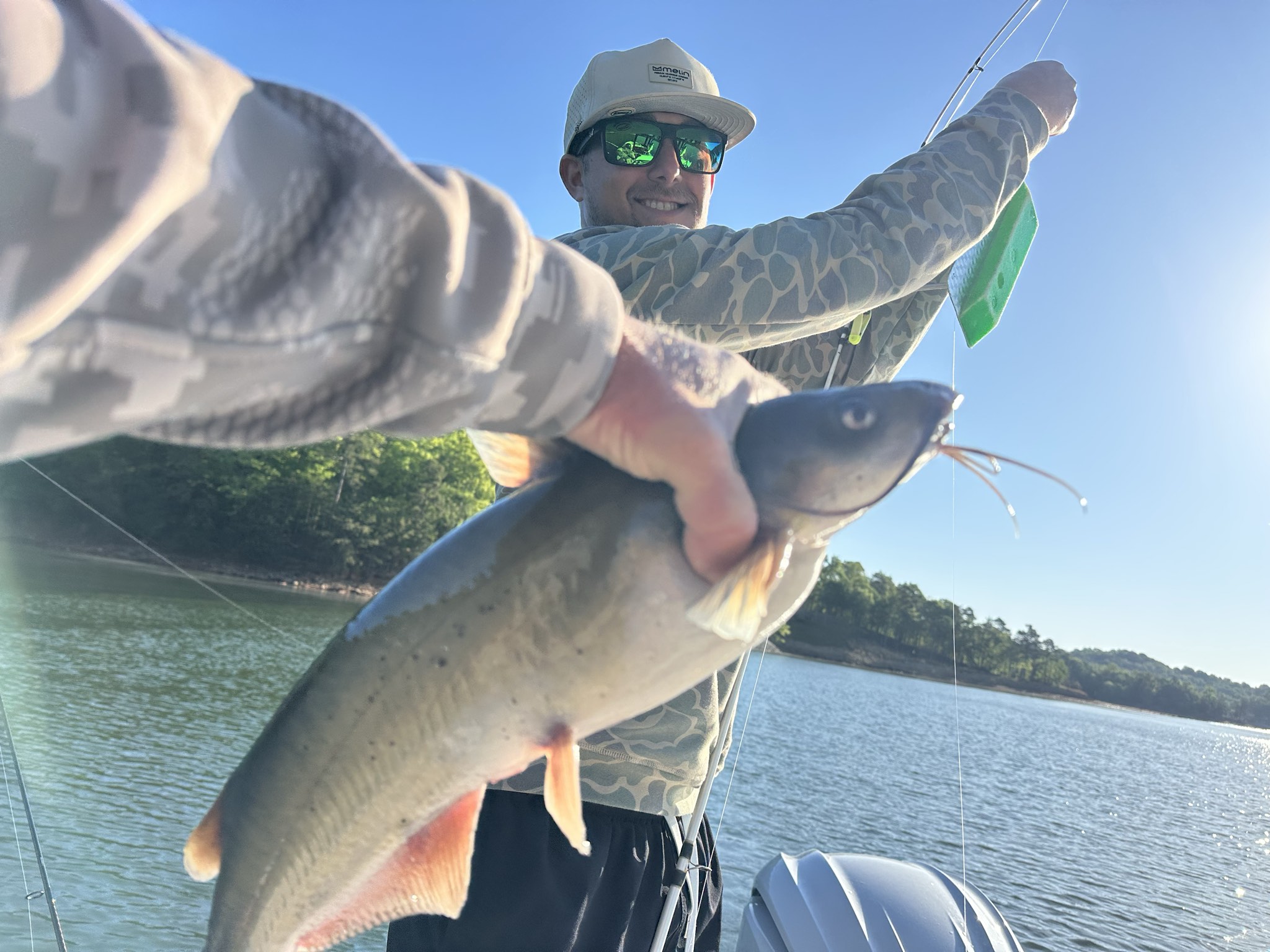 April Bass Action at Lake Lanier