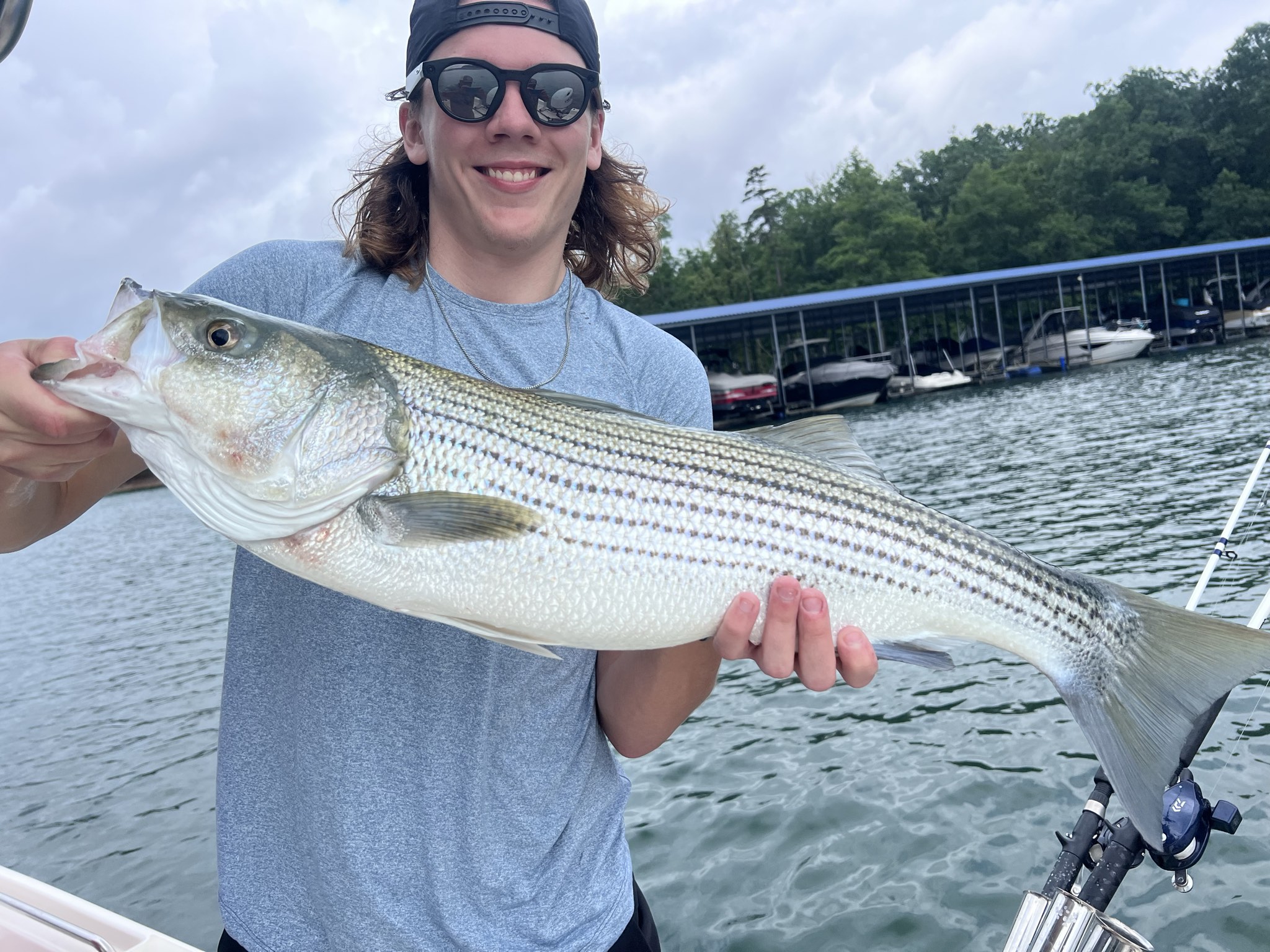 Striped Bass Success On Lake Lanier