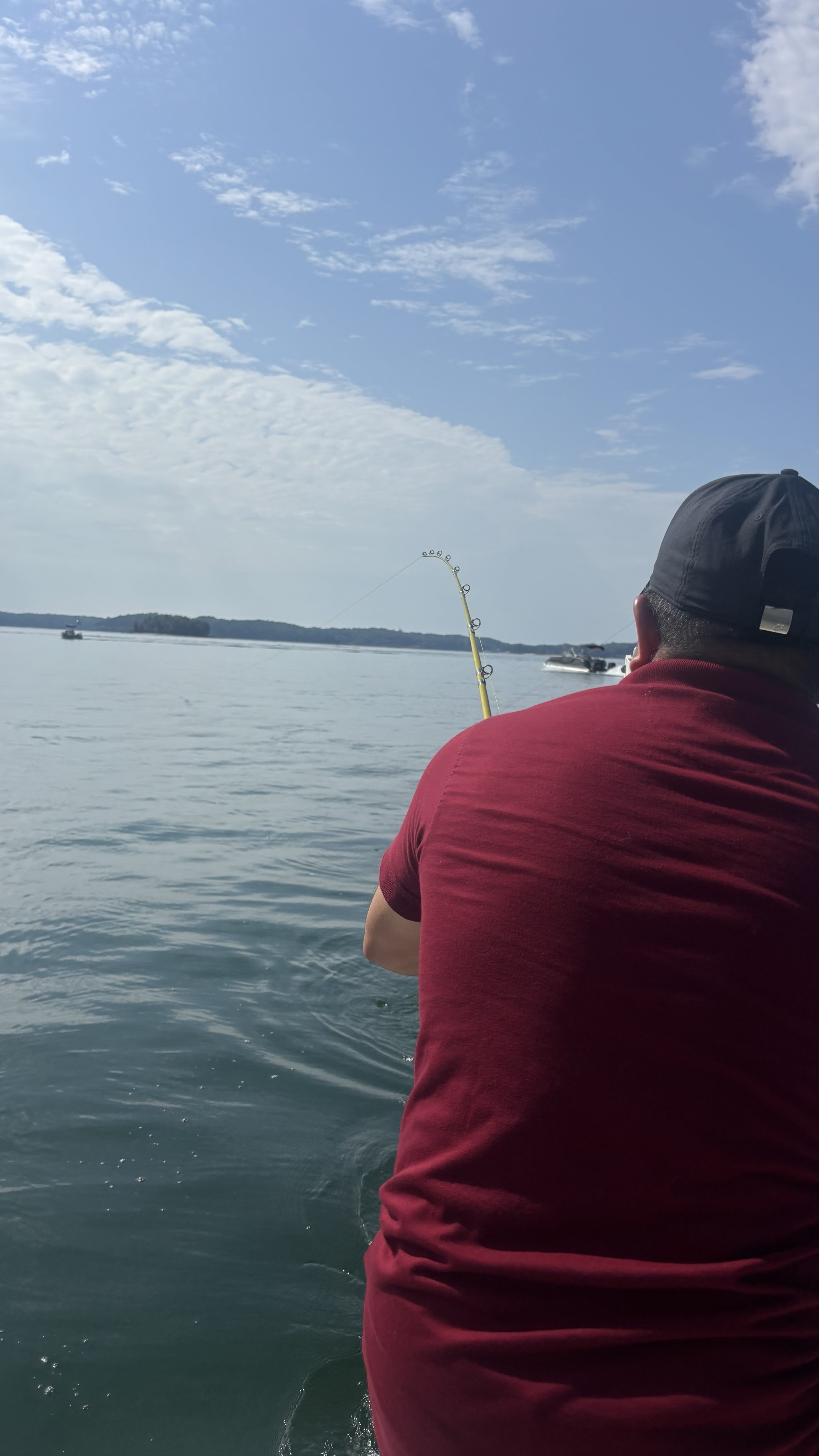 Striped Bass And Gar Action Lake Lanier