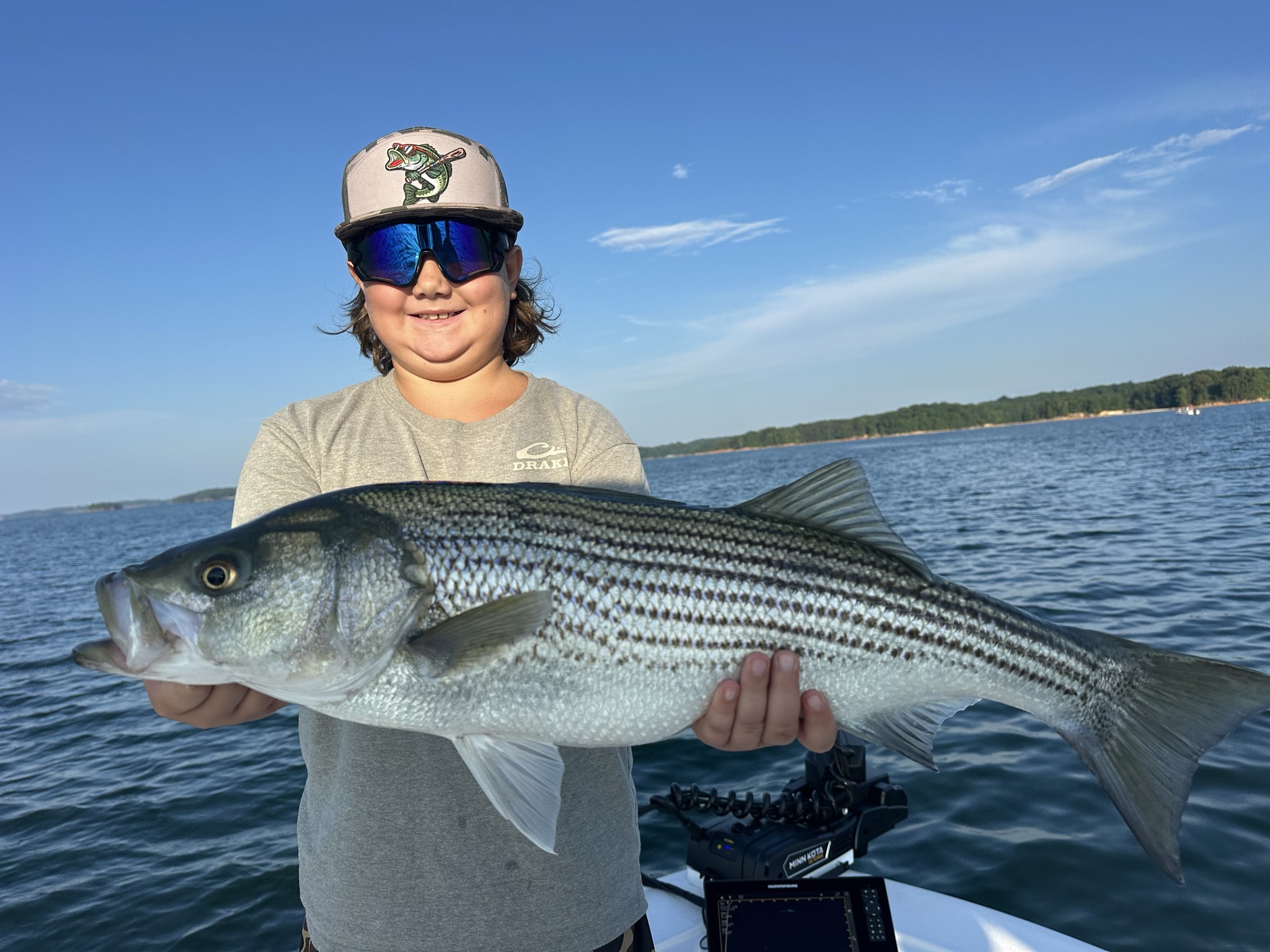 Trophy Stripers Heat Up Lake Lanier