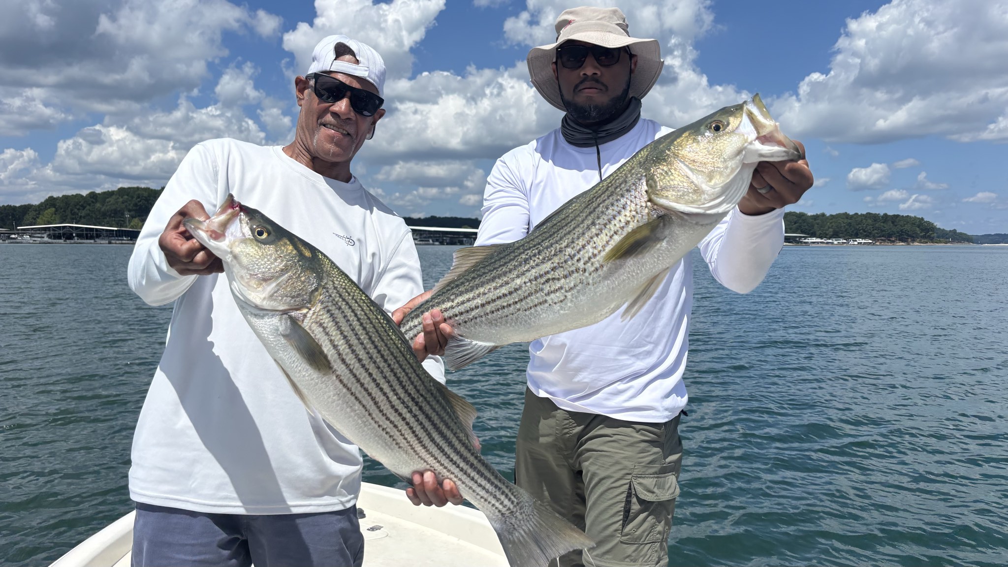 Trophy Stripers And Bass Lake Lanier